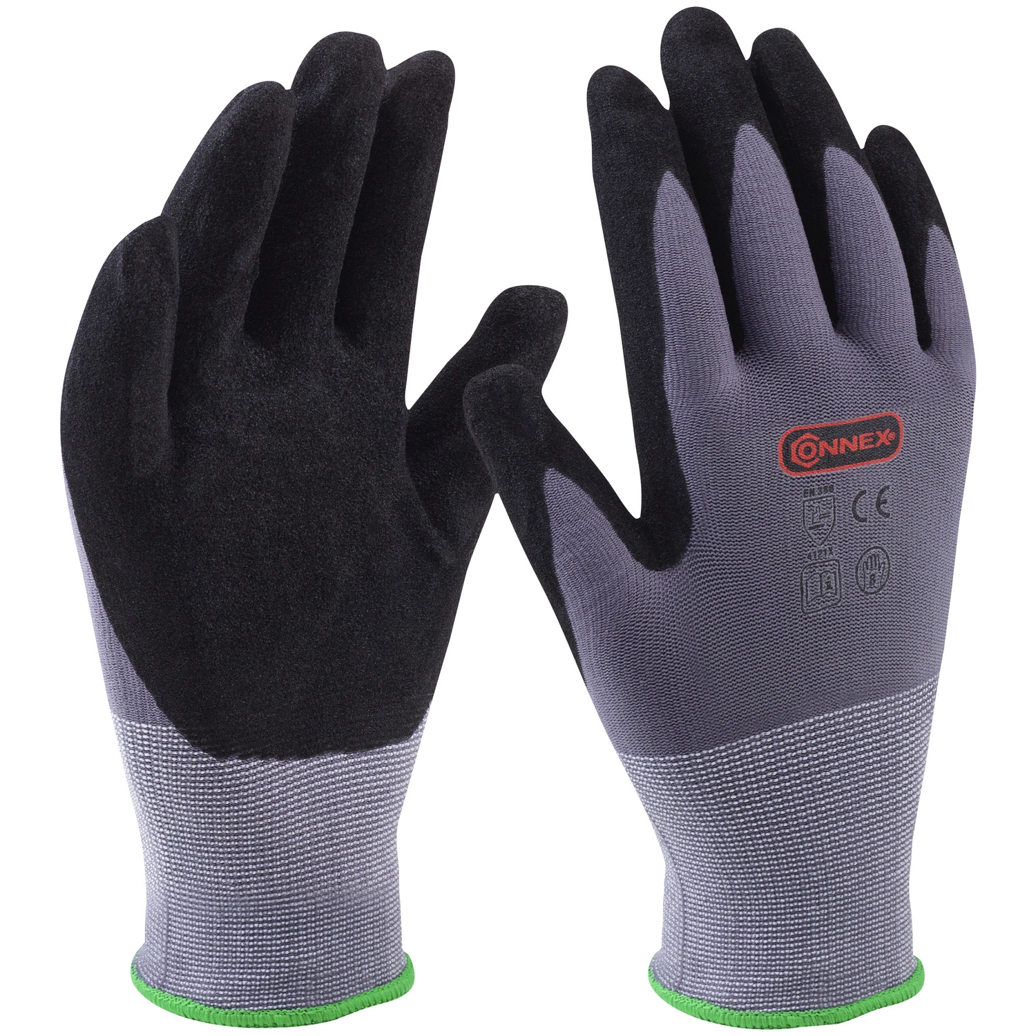 Handschuh »Universal«, grau, nitrilbeschichtet/pu_beschichtet