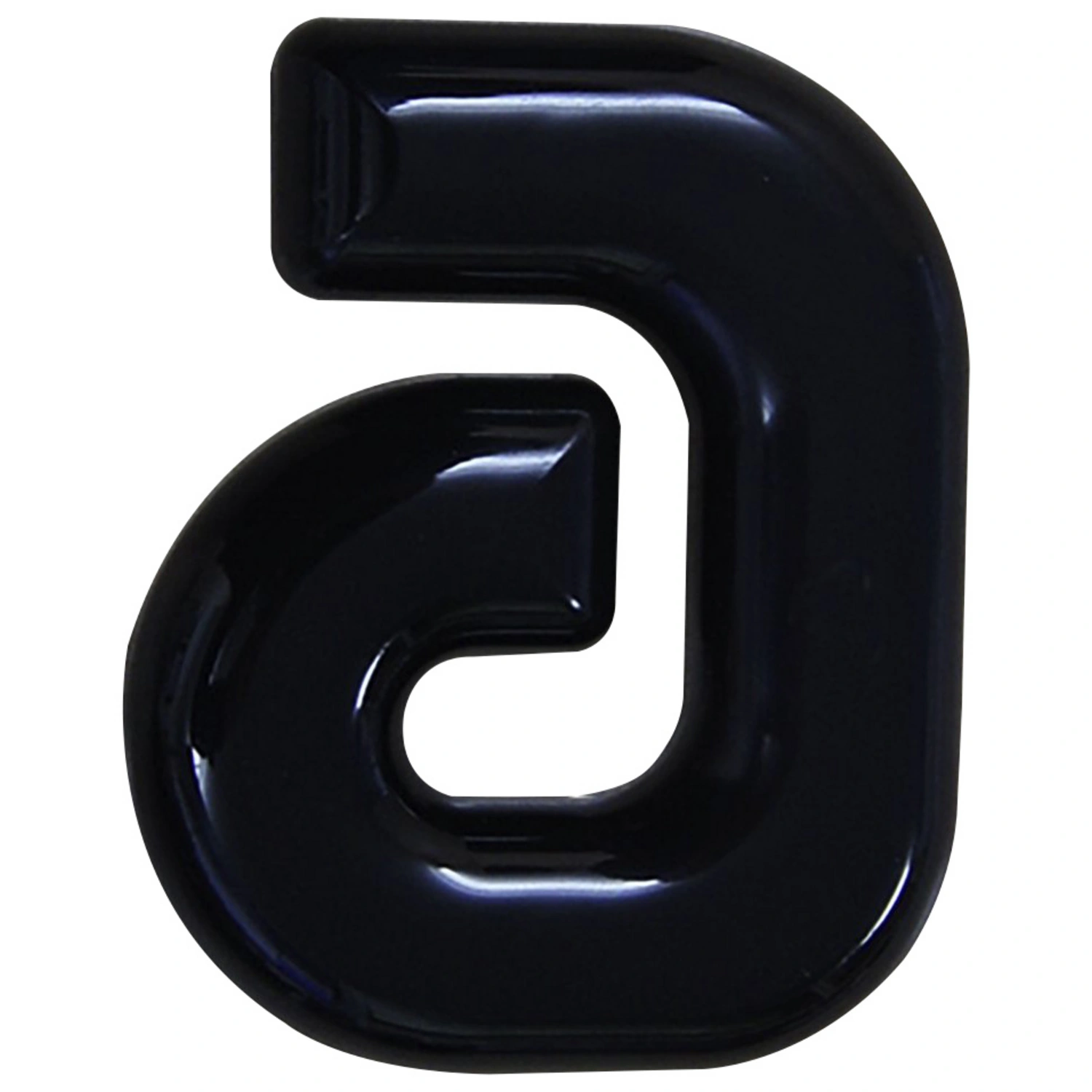 Hausnummer, a, Schwarz, Kunststoff, 15,7 x 22,7 x 1,8 cm