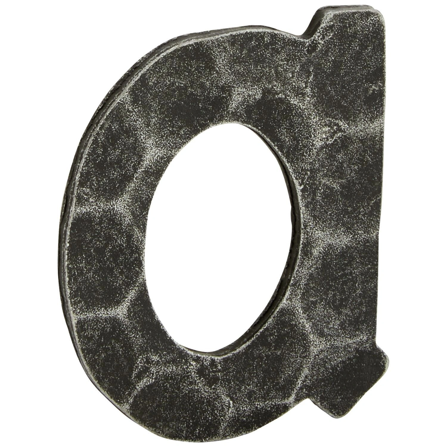 Hausnummer, Nr. A, schwarz, Metall