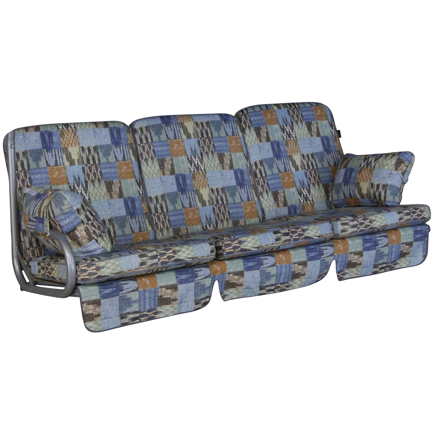 Hollywoodschaukelauflage »Comfort«, blau, mehrfarbig, BxL: 180 x 56 cm