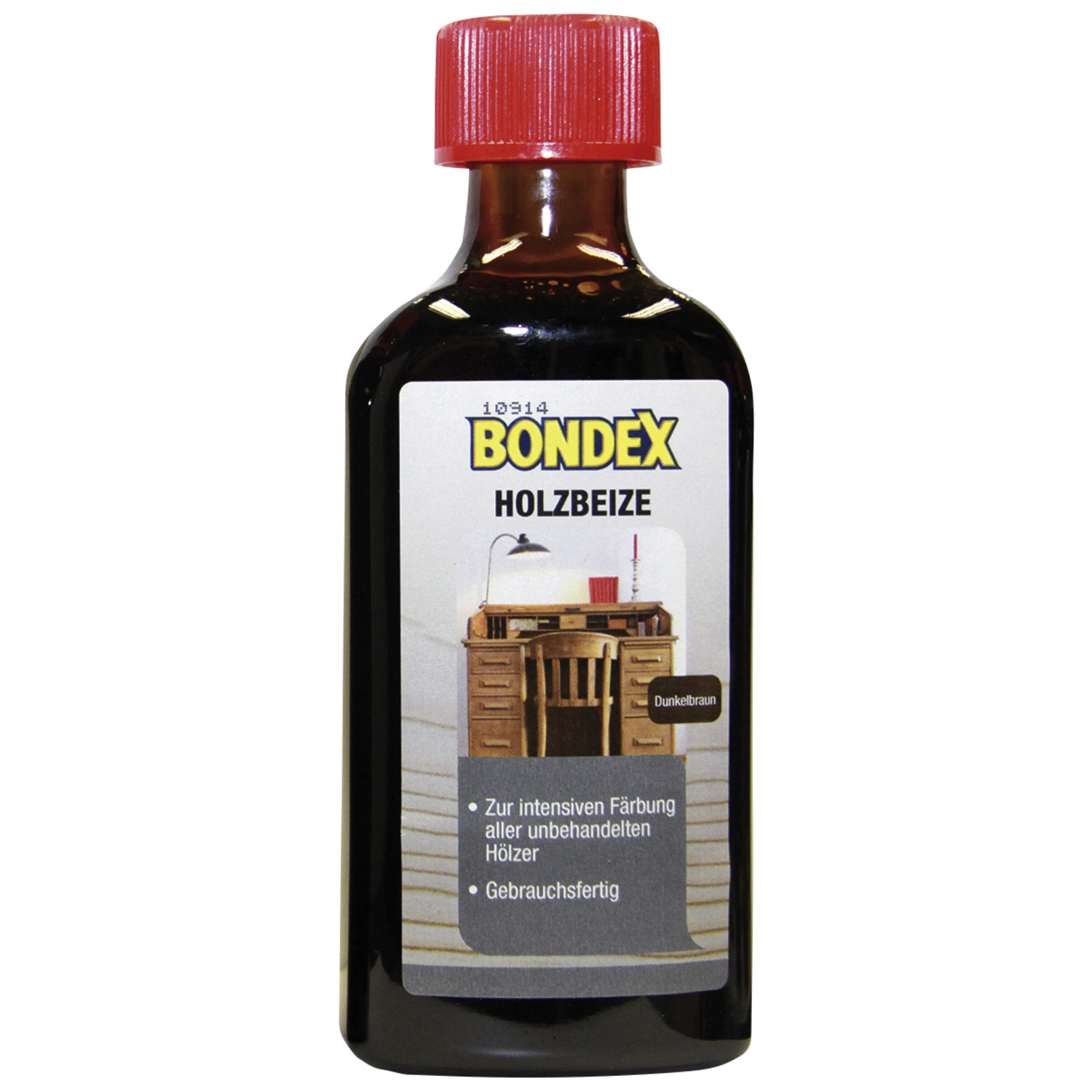 Holzbeize, 0,25 l, dunkelbraun, matt
