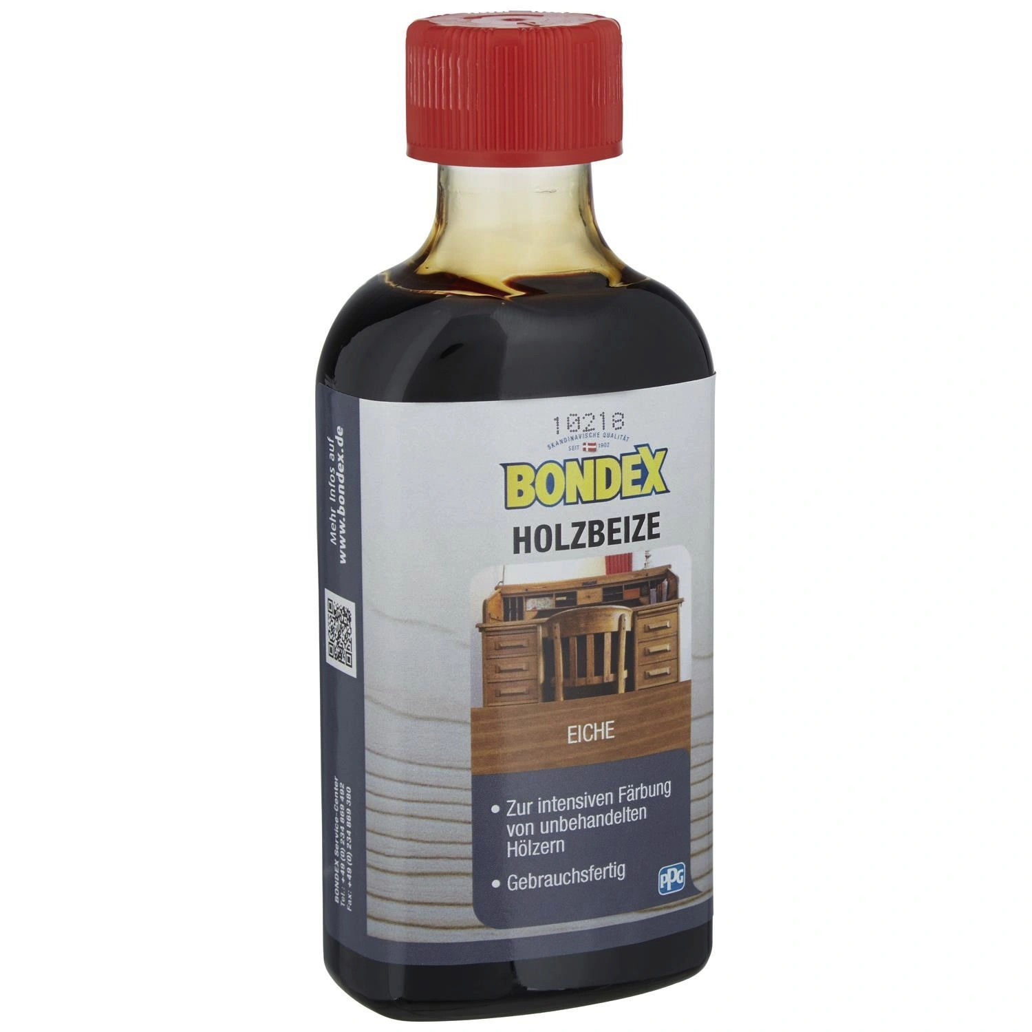 Holzbeize, eiche, lasierend, 0.25l