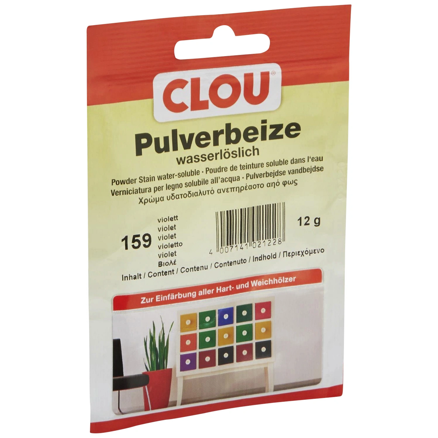 Holzbeize, Gebindegröße: 12 g, violett