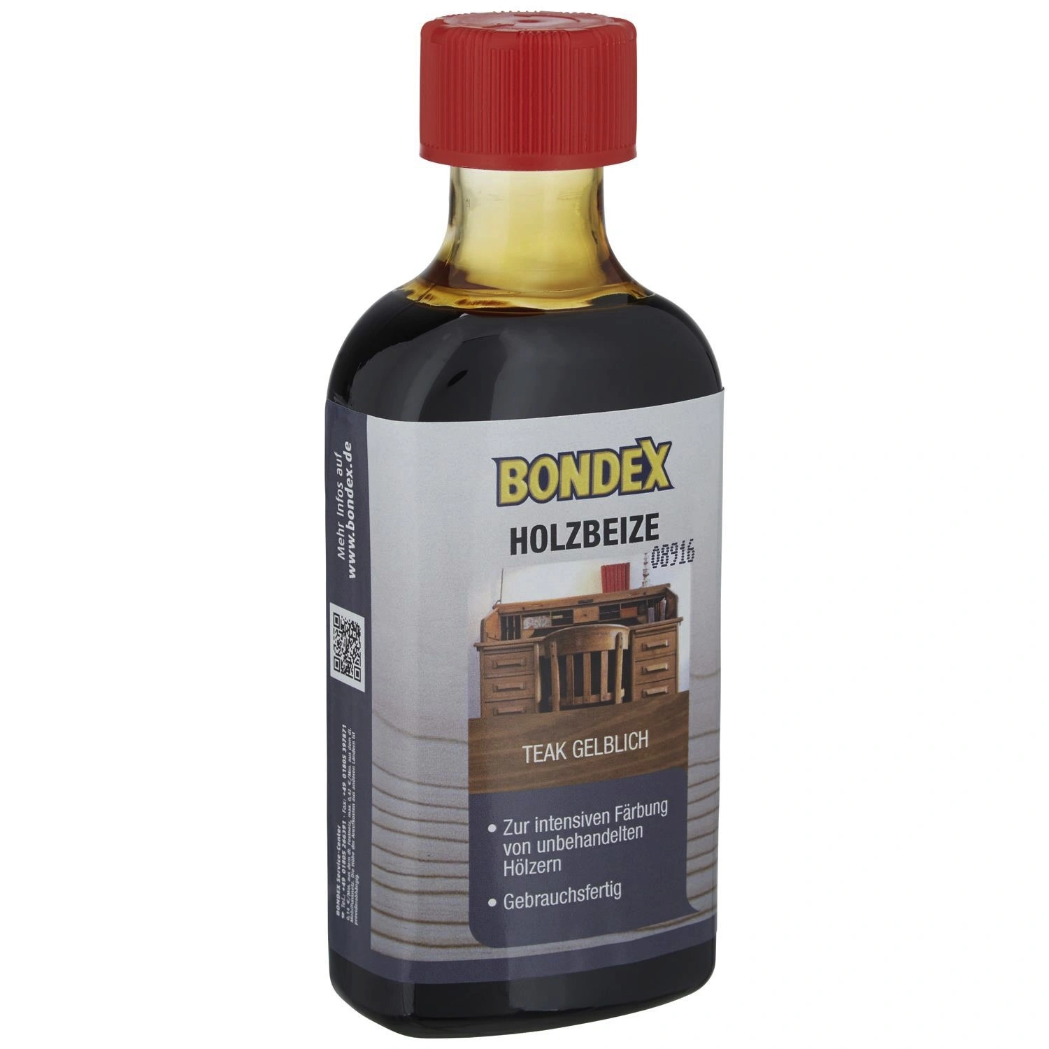 Holzbeize, gelb, lasierend, 0.25l
