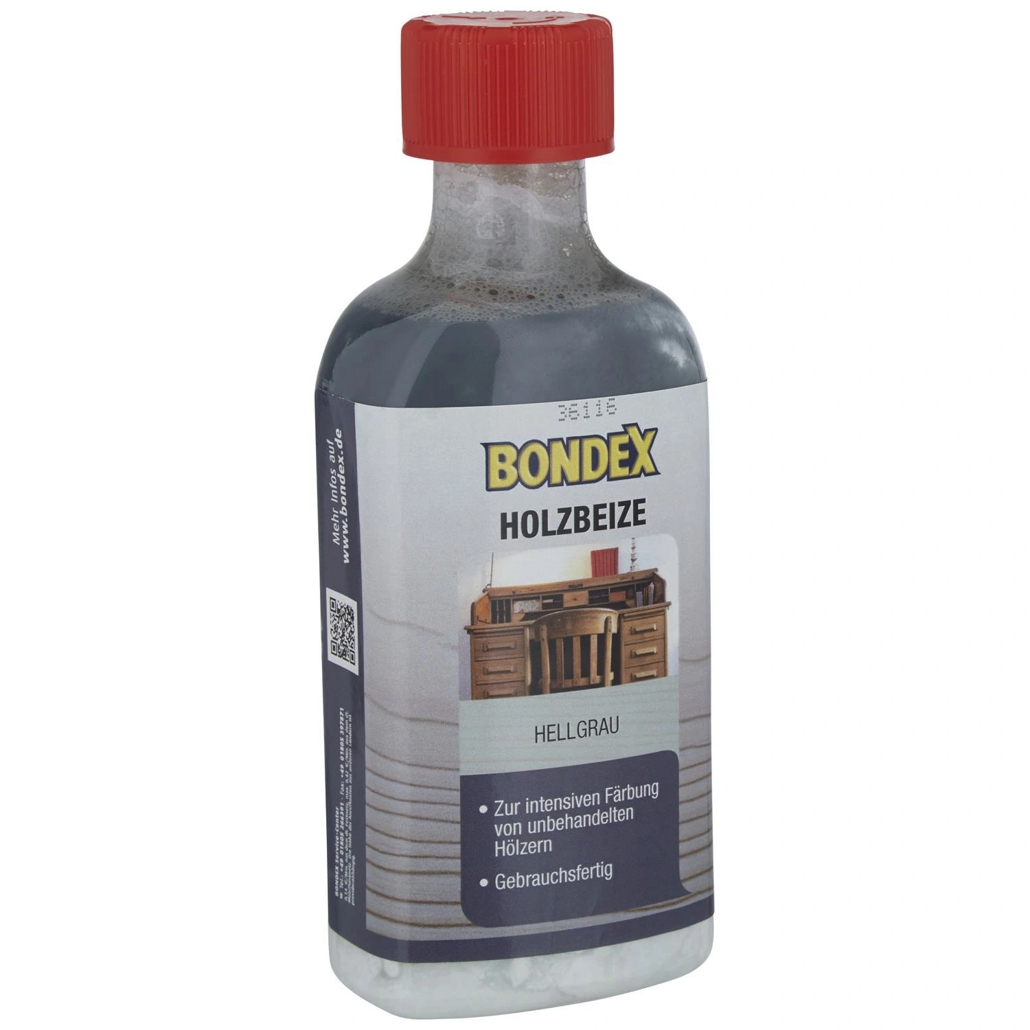 Holzbeize, hellgrau, lasierend, 0.25l