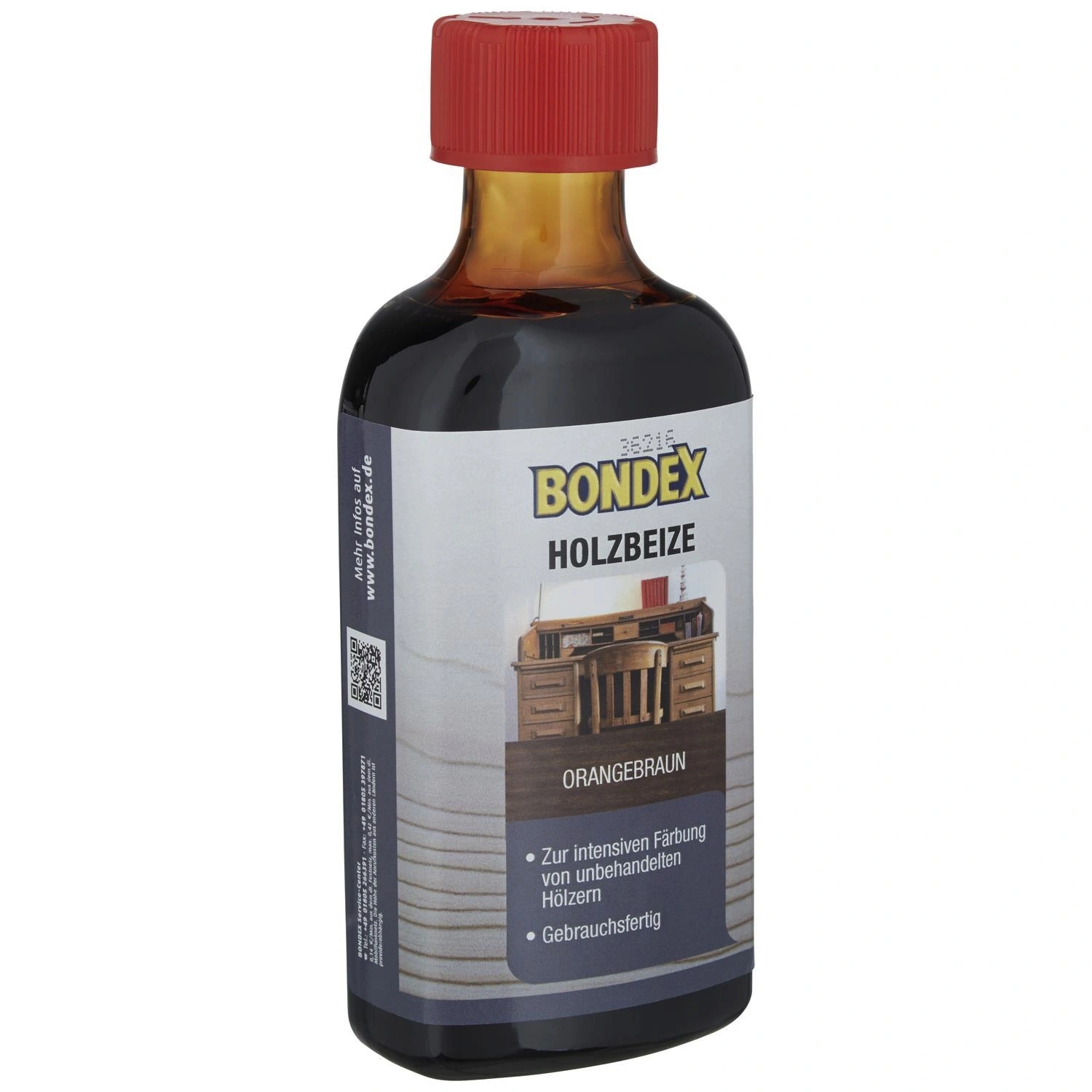 Holzbeize, orangebraun, lasierend, 0.25l