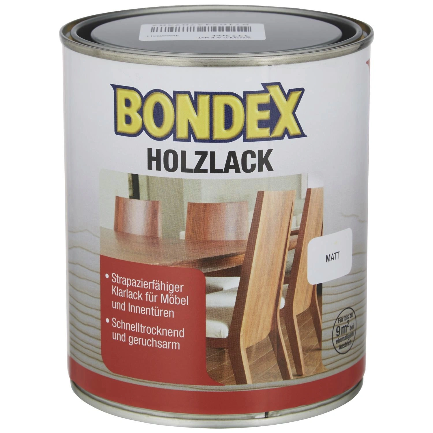 Holzlack, für innen, 0,75 l, farblos, matt