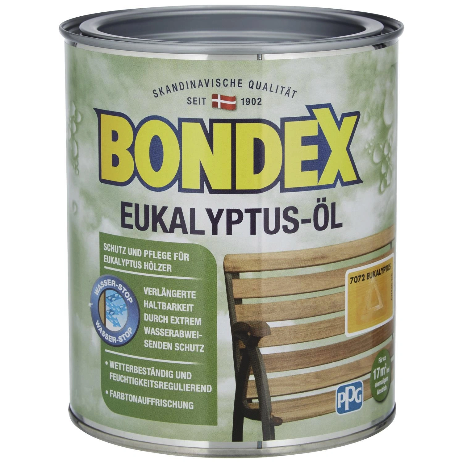 Holzöl, eukalyptus, matt, 0,75 l