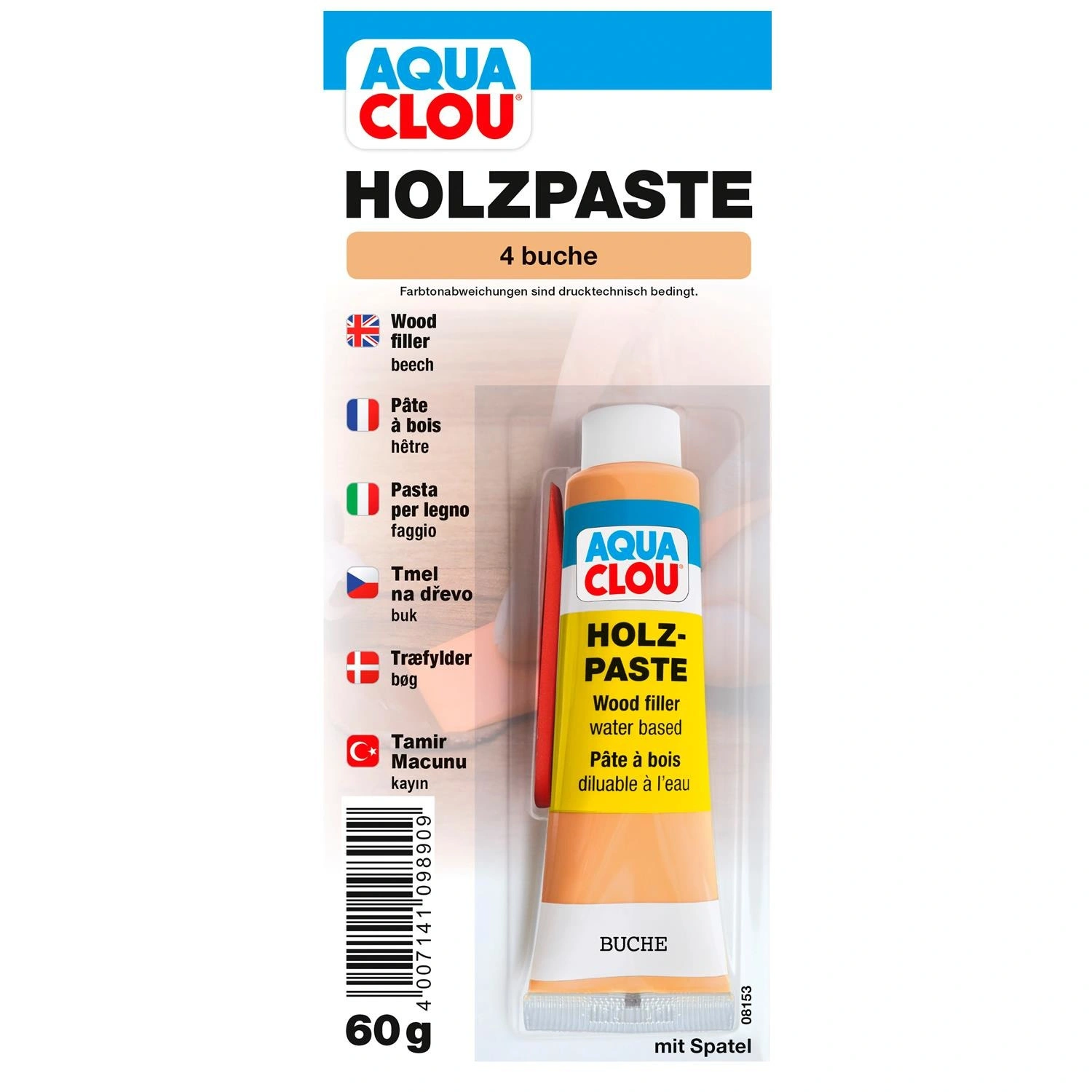 Holzpaste »AQUA buche«, 60 g, buche