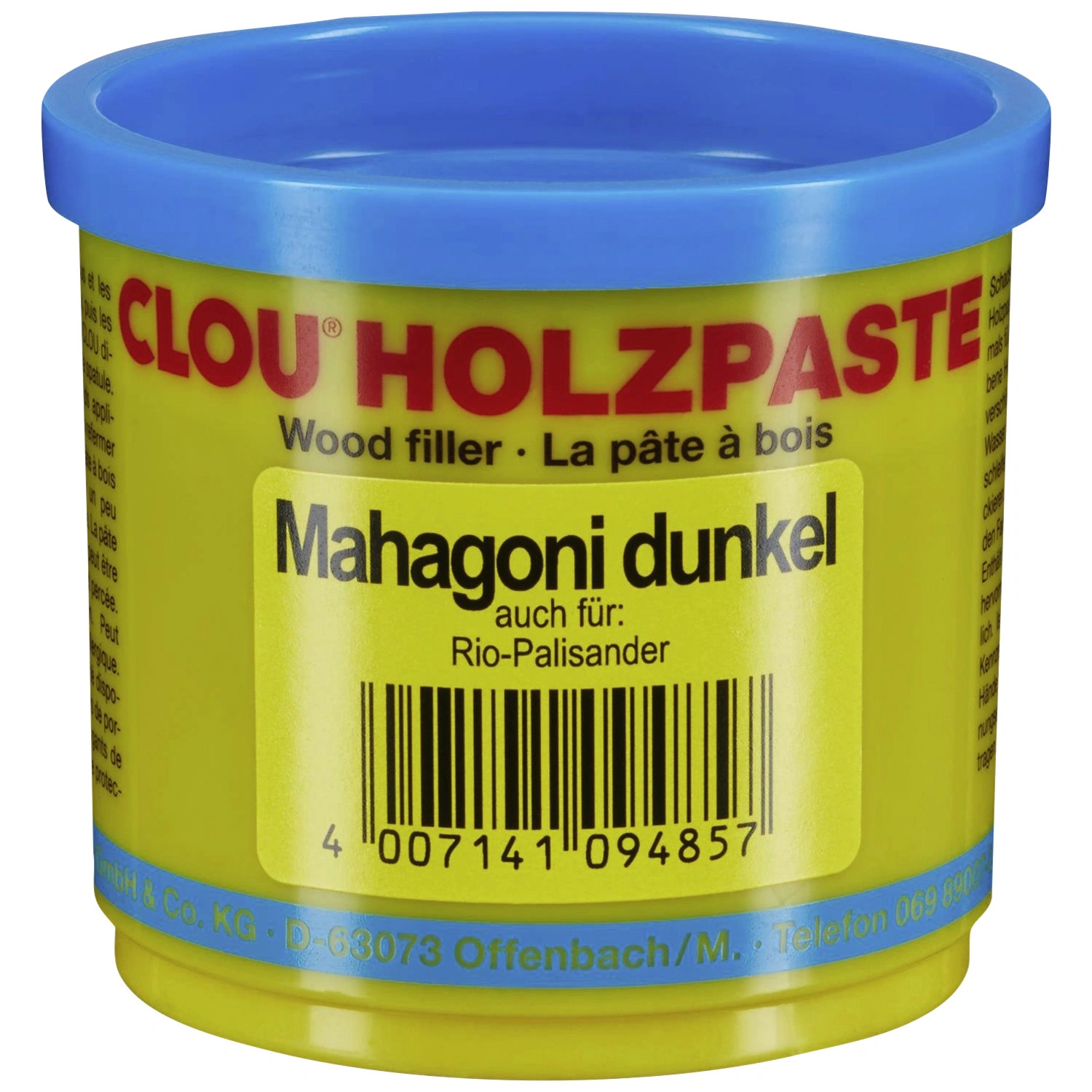 Holzpaste, , Wasserbasis, Mahagoni dunkel, matt