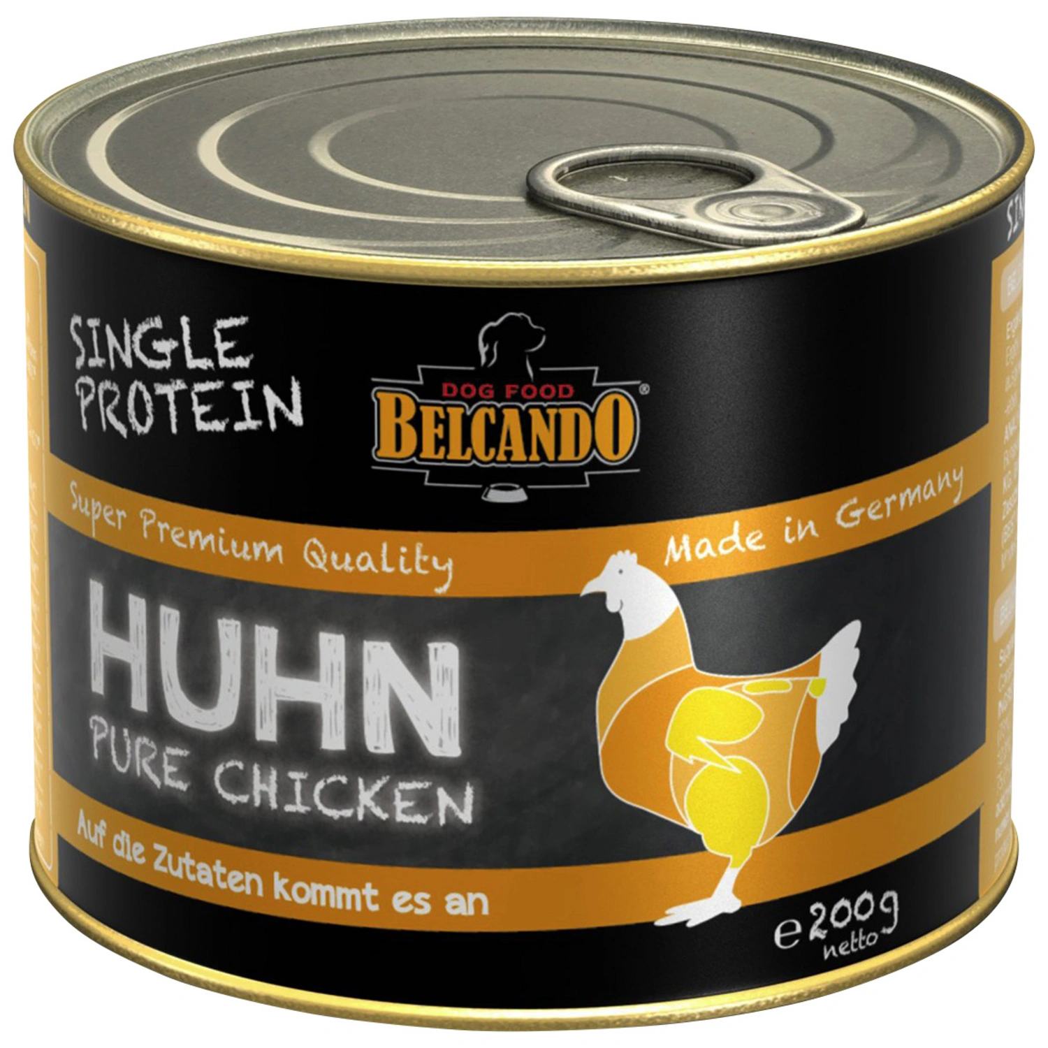 Hunde-Nassfutter, 200 g, Huhn