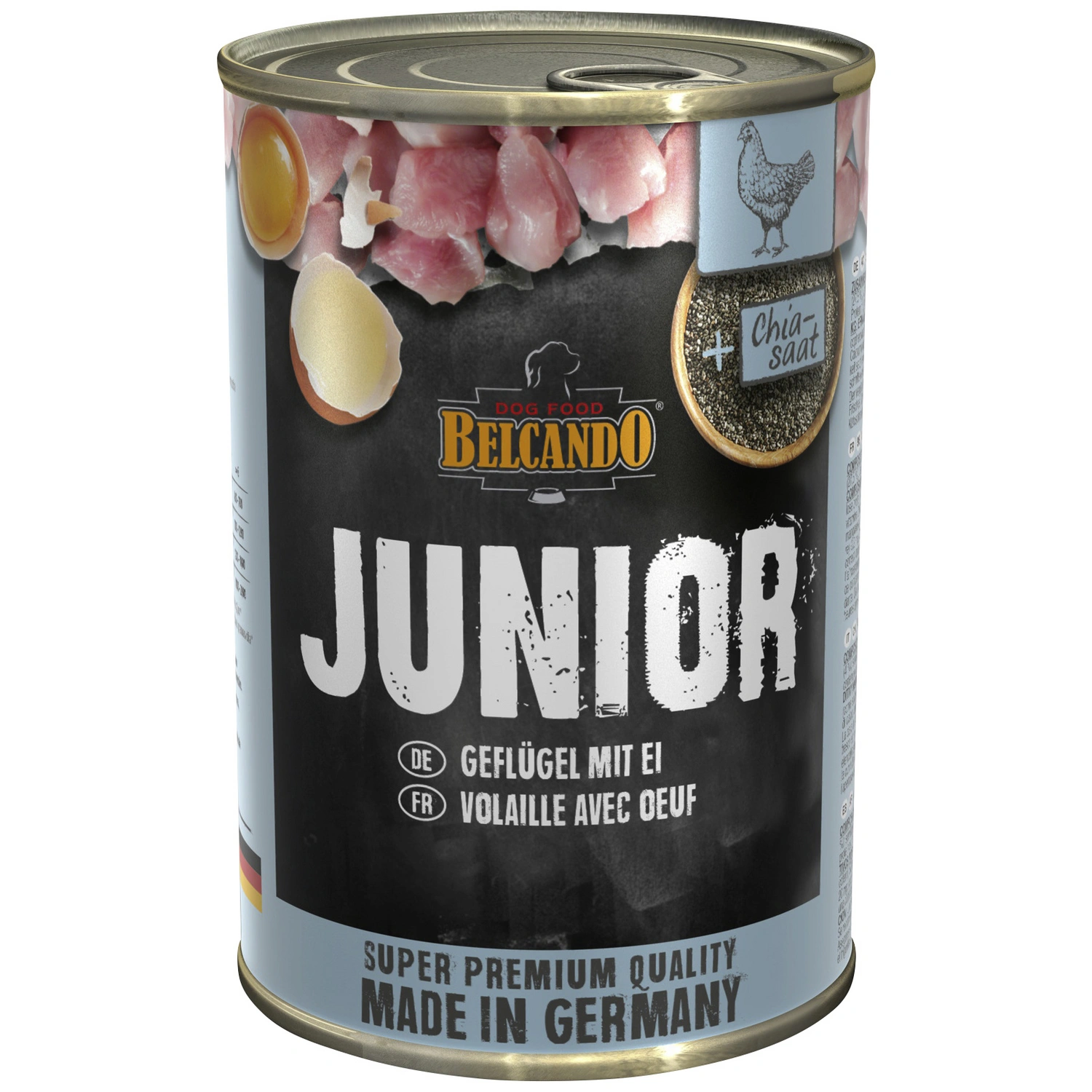 Hunde-Nassfutter, 400 g, Geflügel