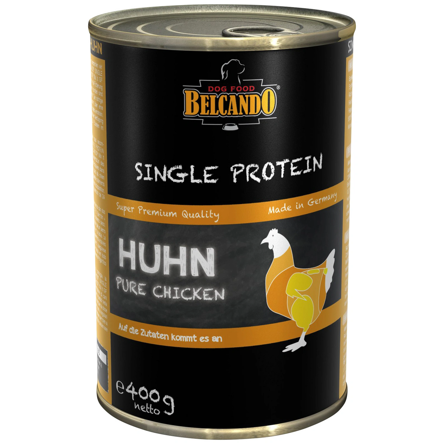 Hunde-Nassfutter, 400 g, Huhn