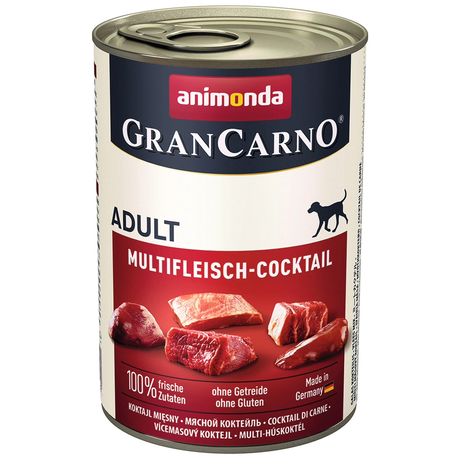 Hunde-Nassfutter »Adult«, Mulitfleisch-Cocktail, 400 g