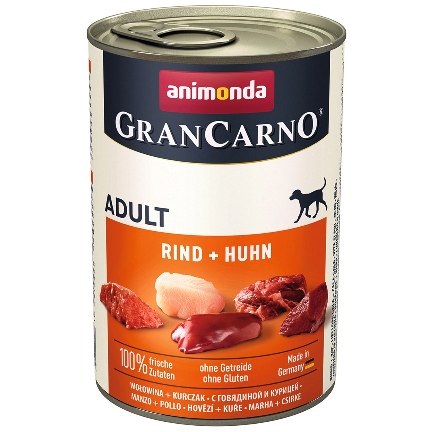 Hunde-Nassfutter »Adult«, Rind/Huhn, 400 g