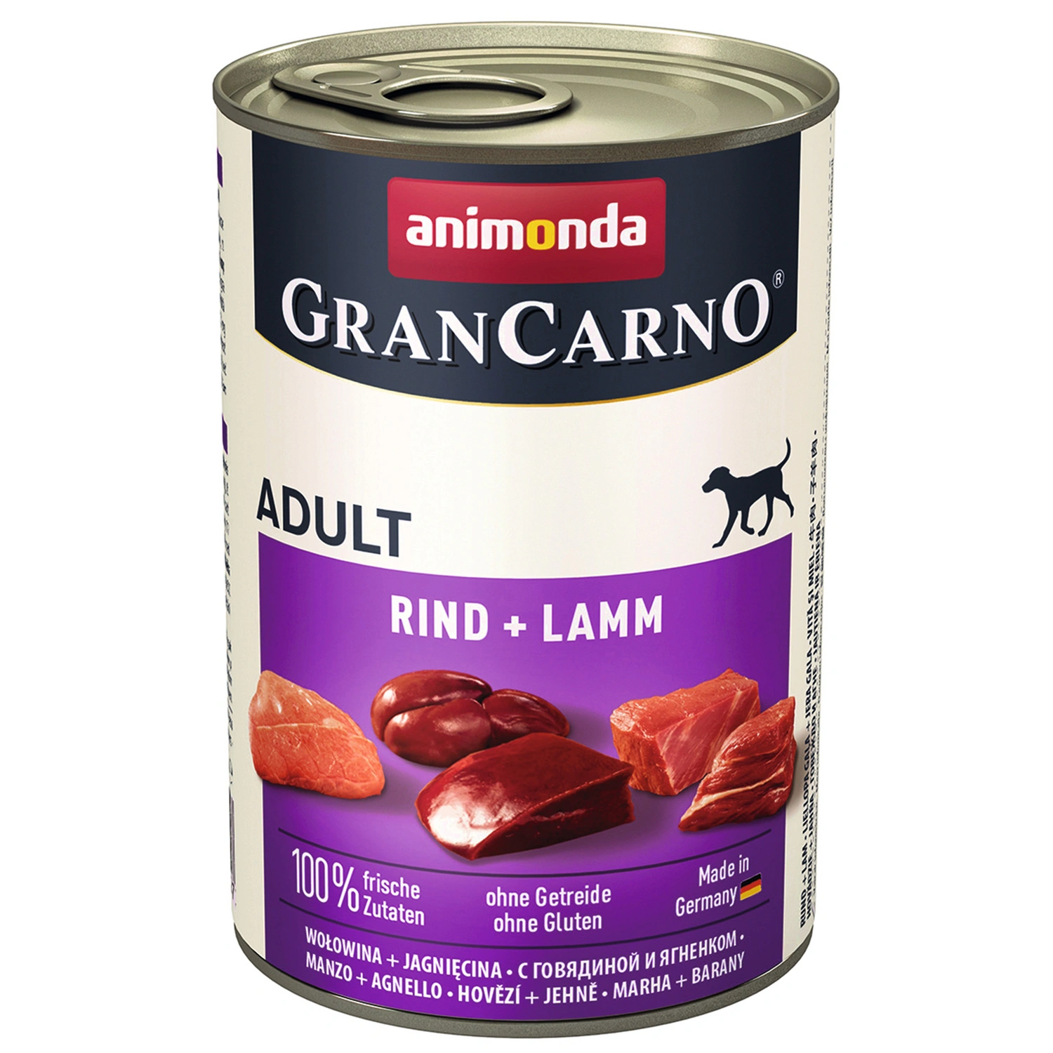 Hunde-Nassfutter »Adult«, Rind/Lamm, 400 g