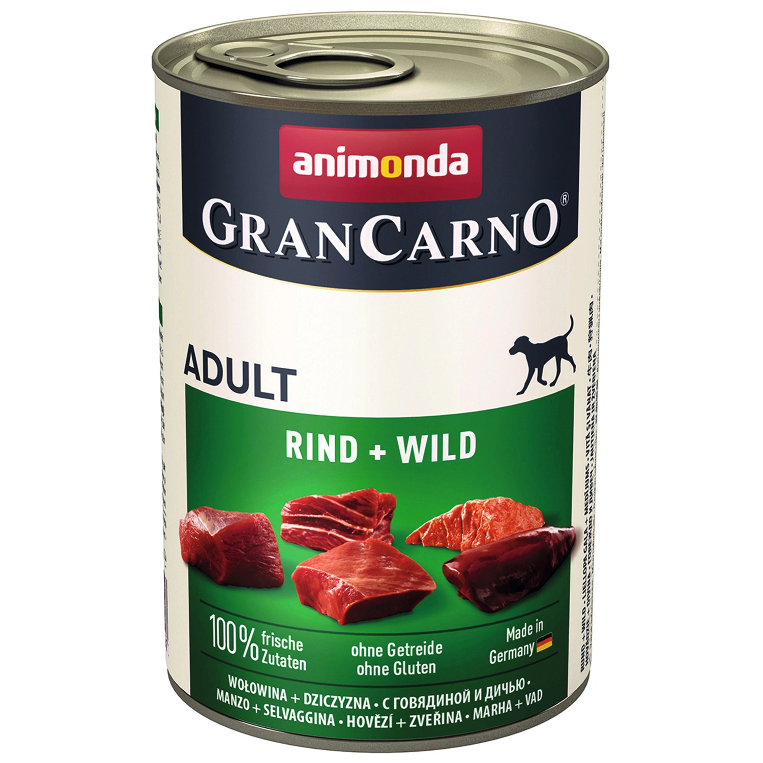 Hunde-Nassfutter »Adult«, Rind/Wild, 400 g
