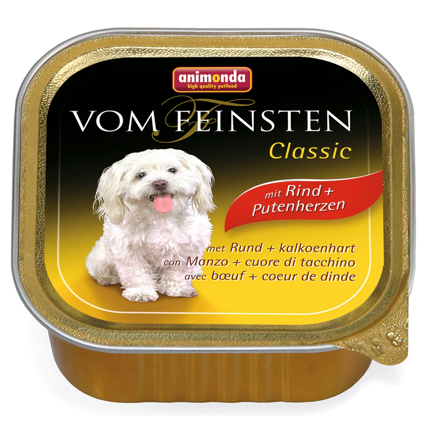 Hunde-Nassfutter »Classic«, Rind/Pute, 150 g