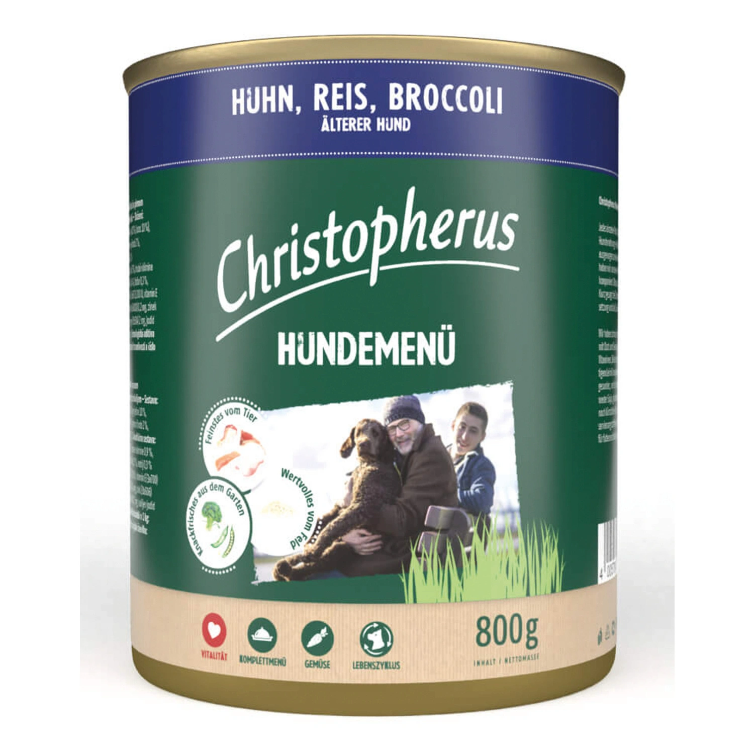 Hunde-Nassfutter »Hundemenü«, Huhn, 800 g