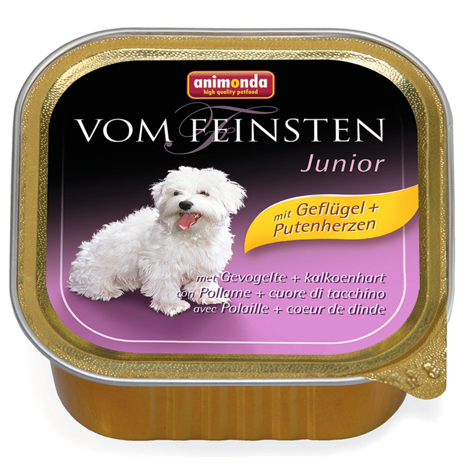 Hunde-Nassfutter »Junior«, Geflügel/Pute, 150 g