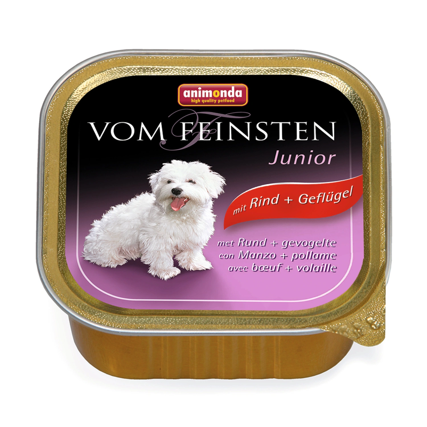 Hunde-Nassfutter »Junior«, Rind/Geflügel, 150 g