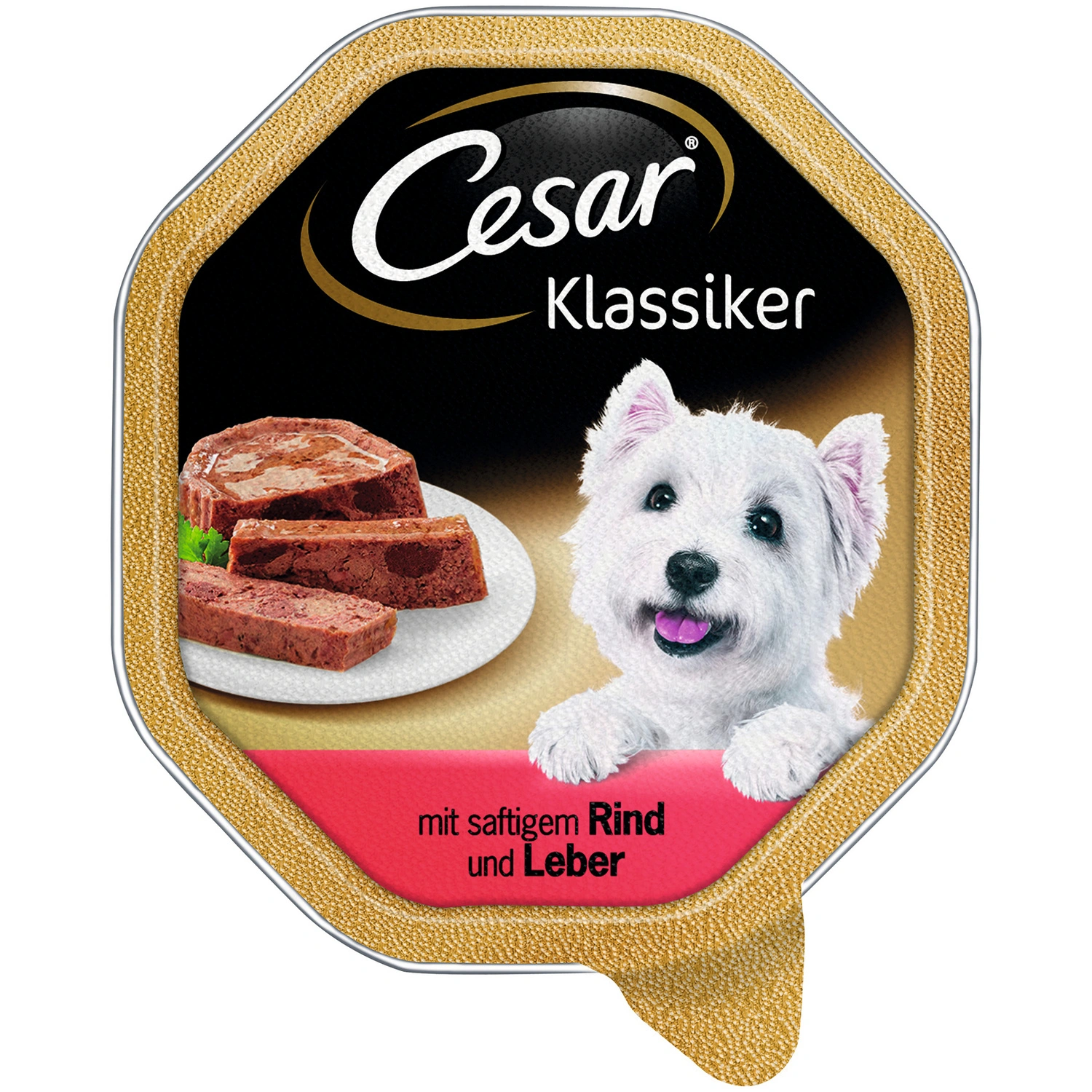 Hunde-Nassfutter »Klassiker«, Rind & Leber, 150 g