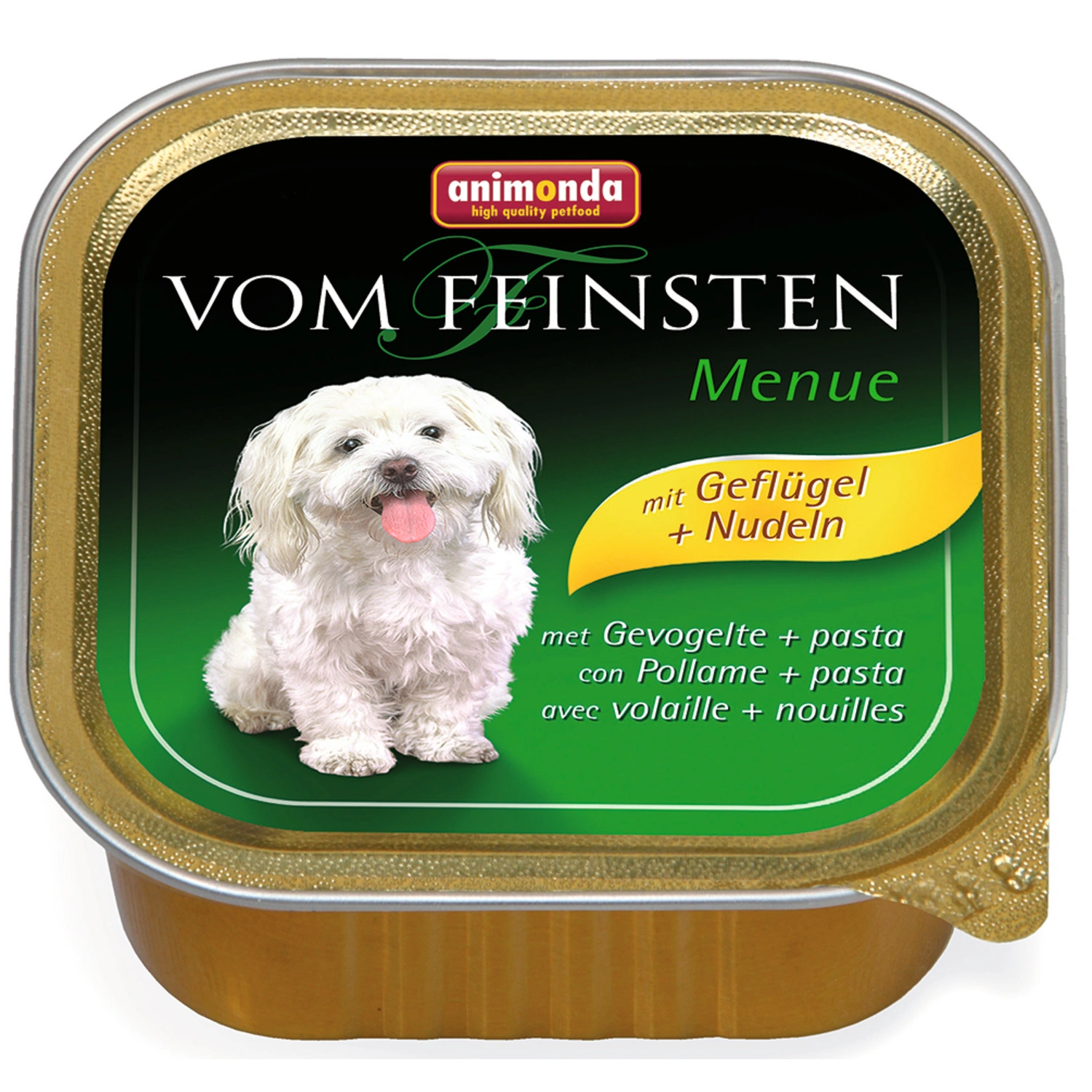 Hunde-Nassfutter »Menü«, Geflügel/Nudeln, 150 g