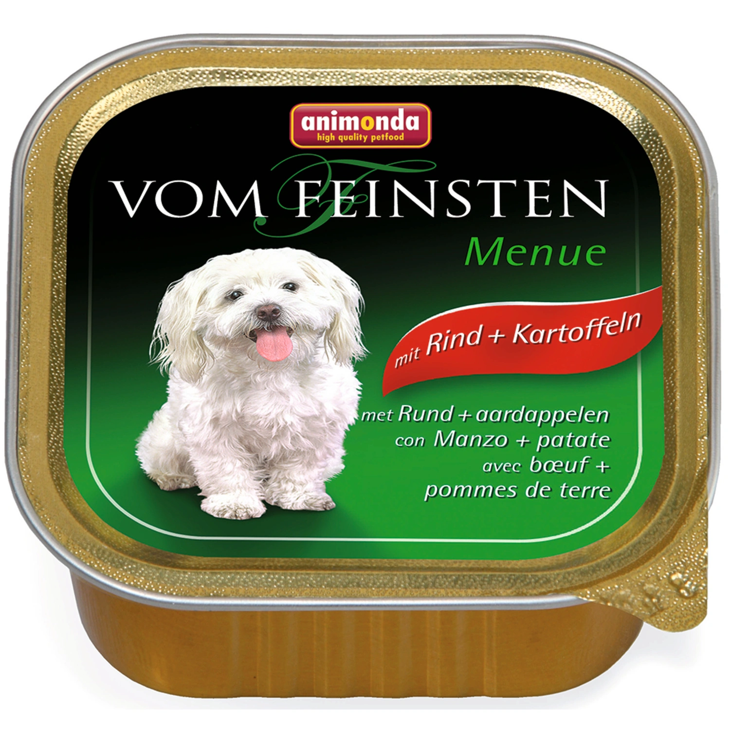 Hunde-Nassfutter »Menü«, Rind/Kartoffel, 150 g