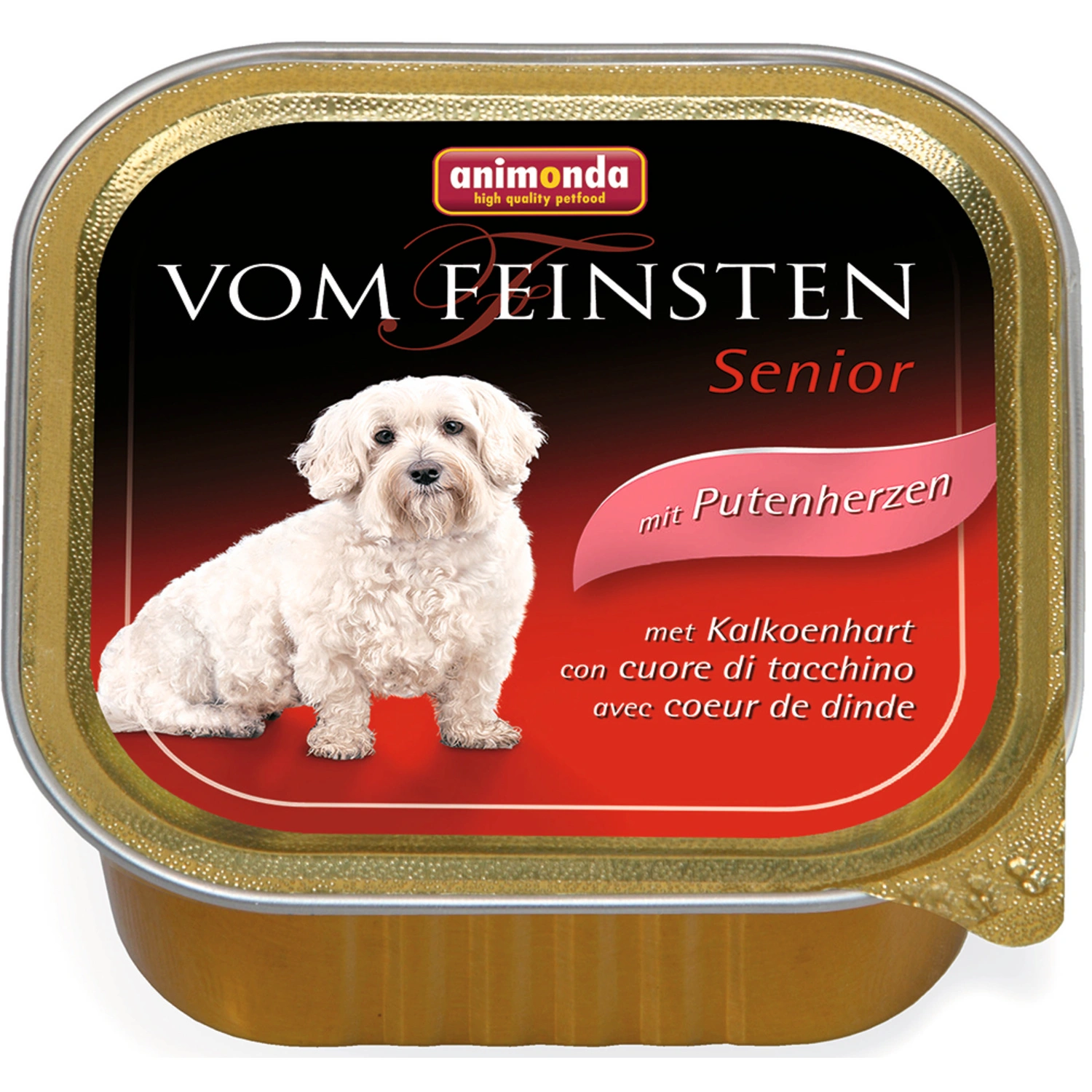 Hunde-Nassfutter »Senior«, Pute, 150 g