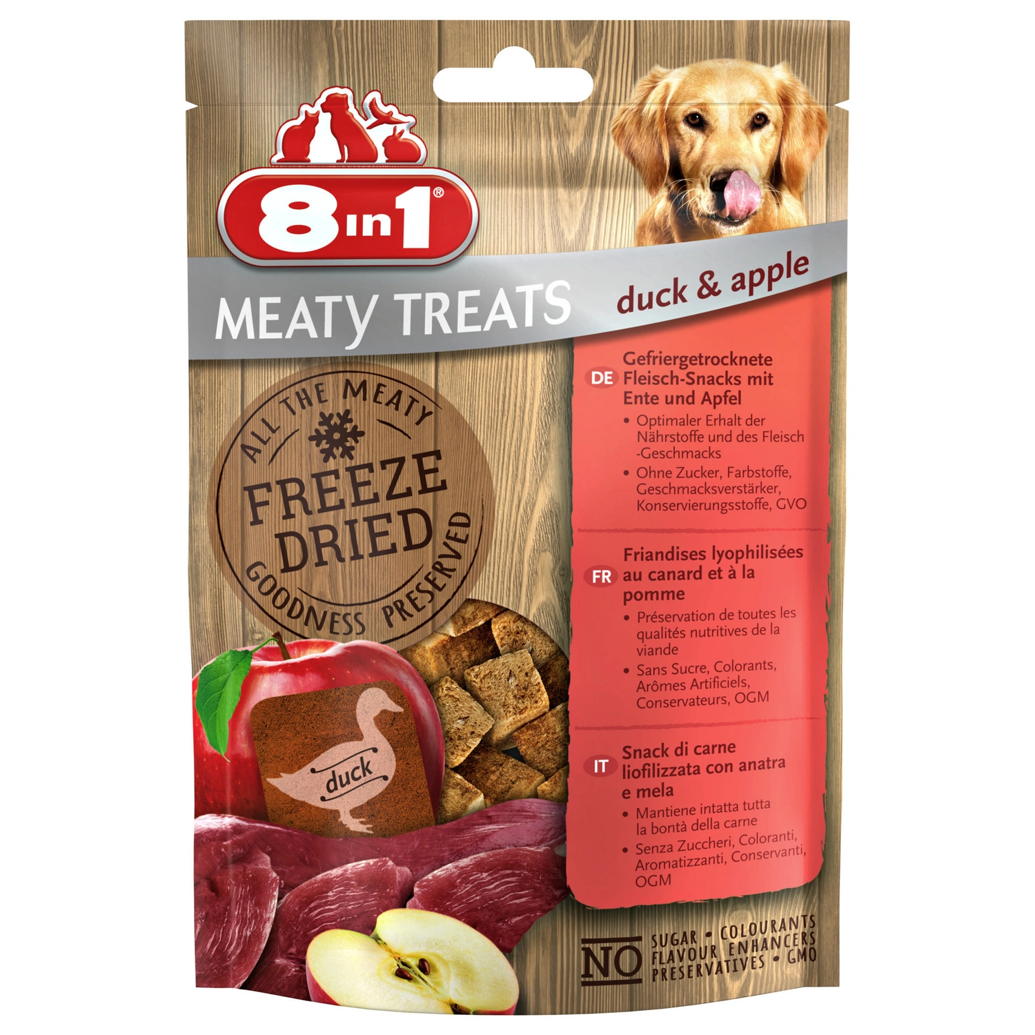 Hundesnack, 50 g, Ente