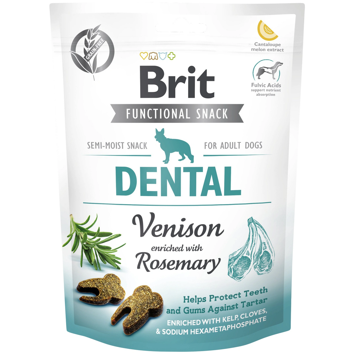 Hundesnack »Dental«, 150 g, Hirsch/Rosmarin