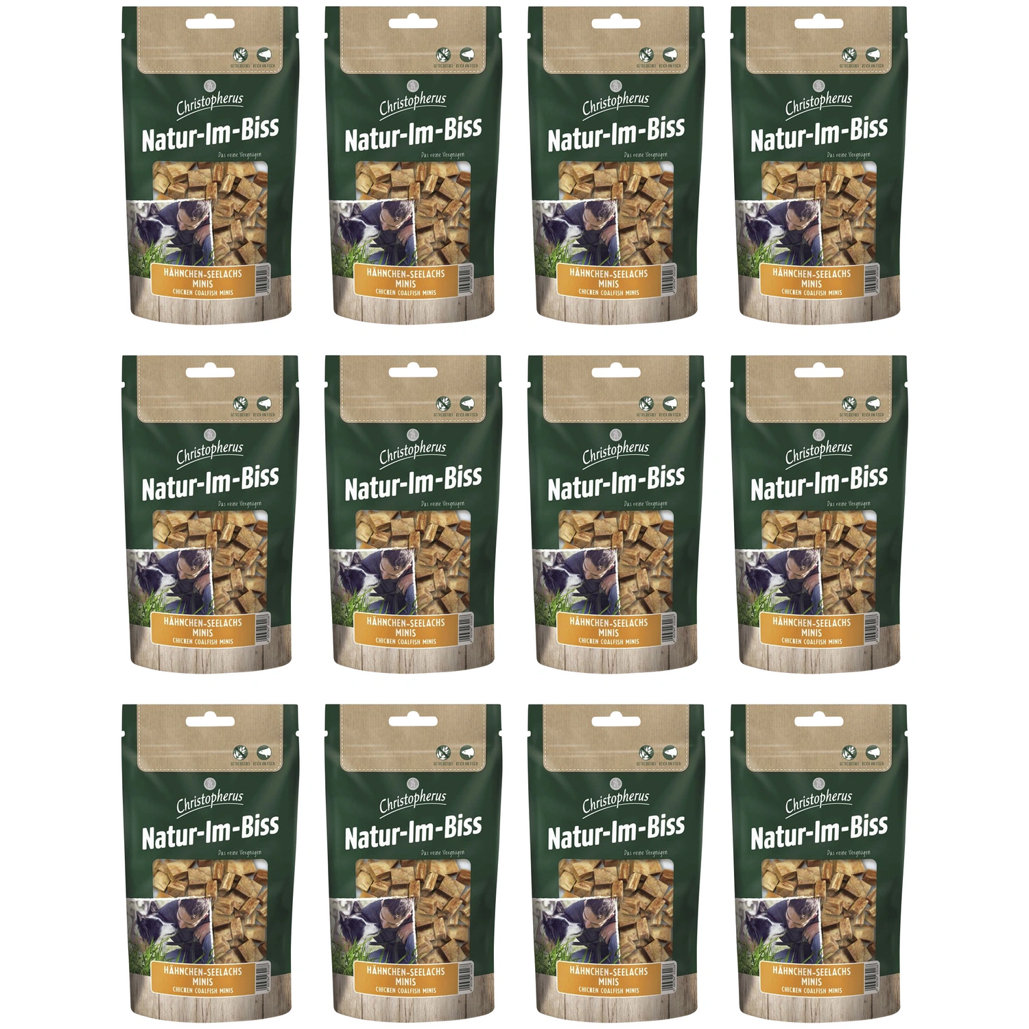 Hundesnack »Natur-Im-Biss«, 70 g, Geflügel/Fisch