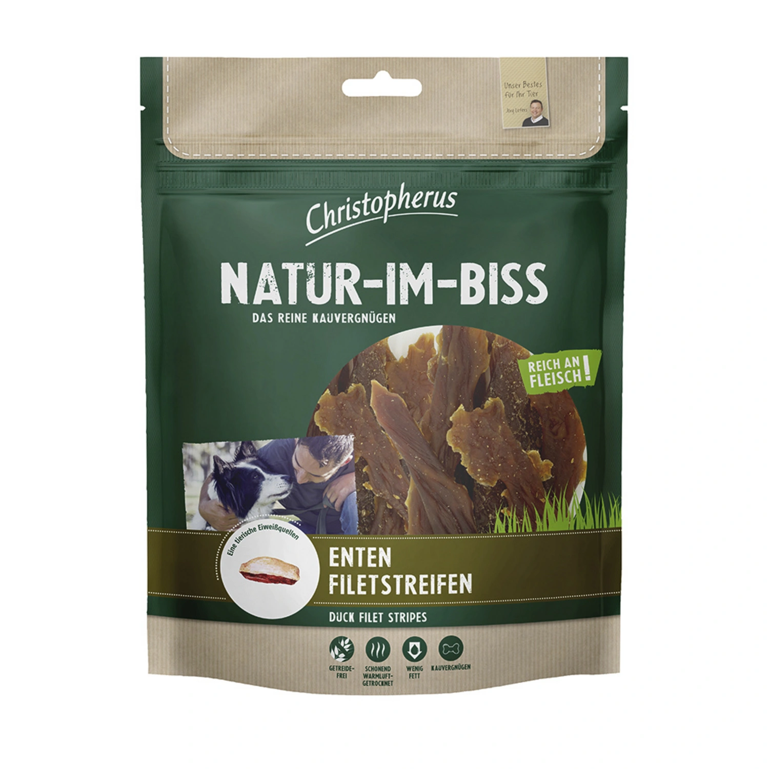 Hundesnack »Natur-Im-Biss«, Filetstreifen, 300g