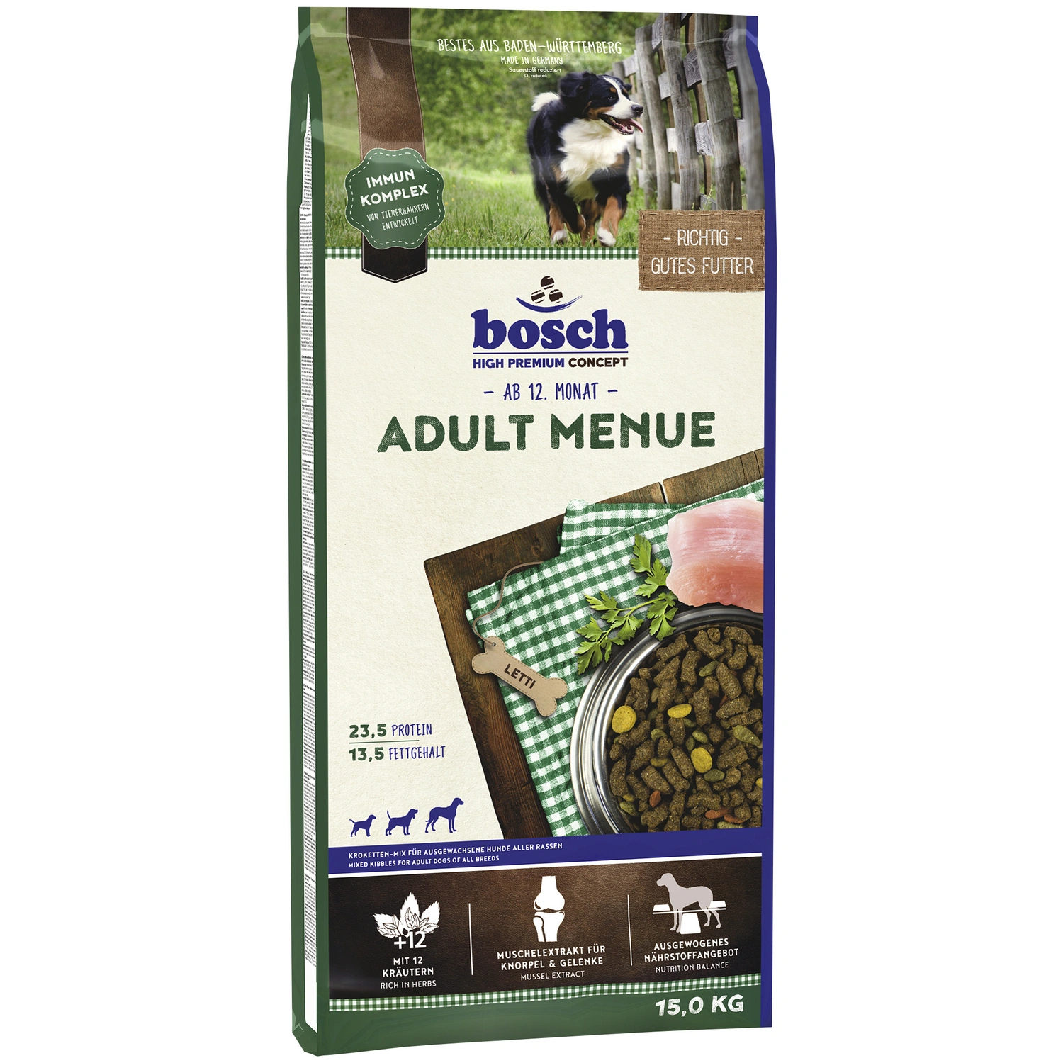 Hundetrockenfutter »Menue«, 1 Beutel à 15000 g