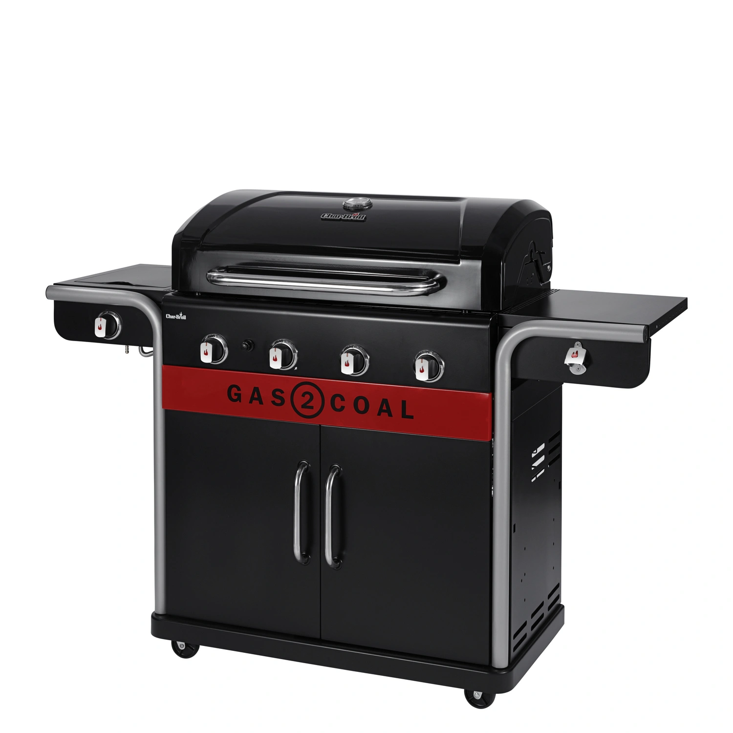 Hybridgrill »Gas2Coal 2.0 Line«, 4 Brenner, Grillfläche: 85,3 x 44,1 cm,