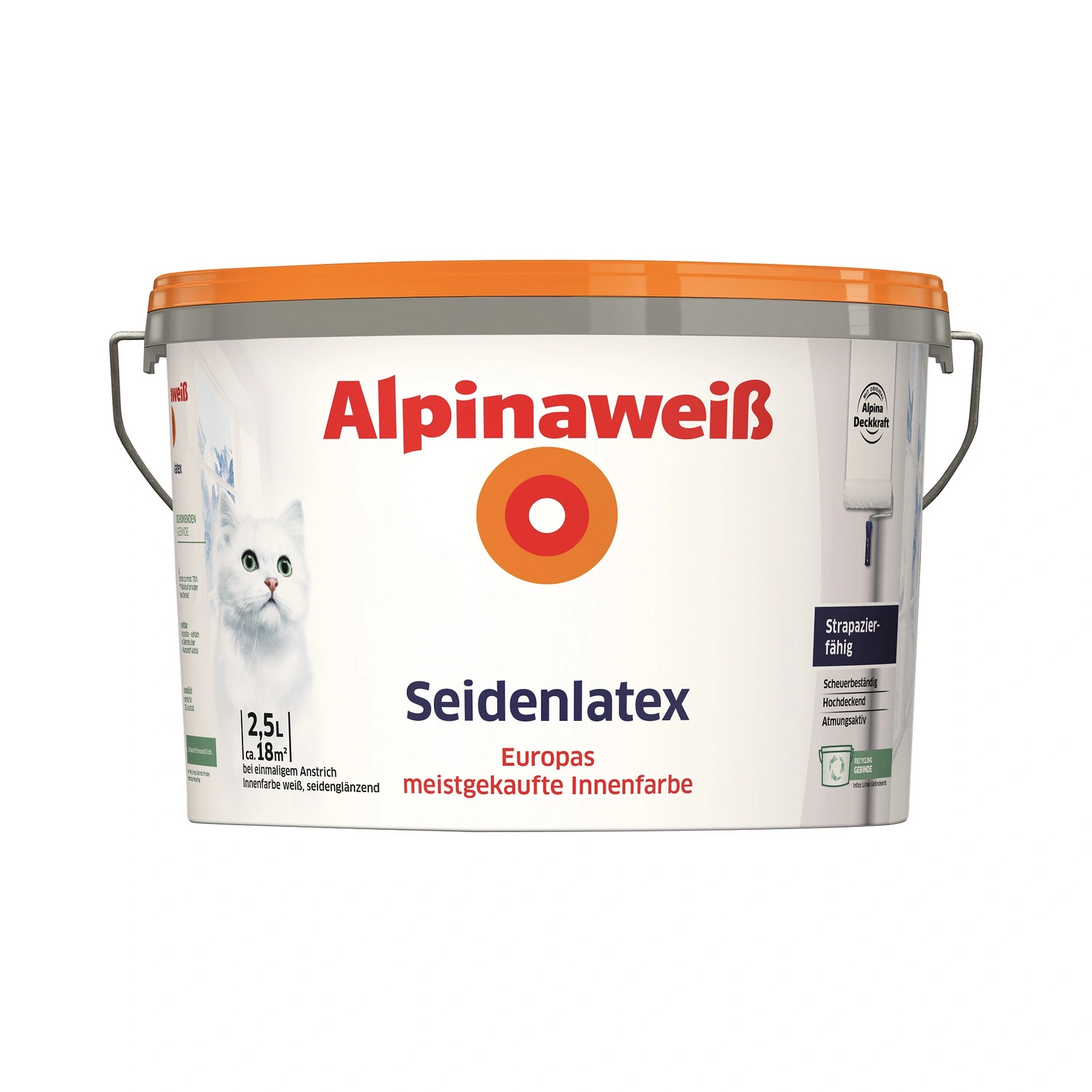 Innenfarbe »Alpinaweiß«, seidenglänzend