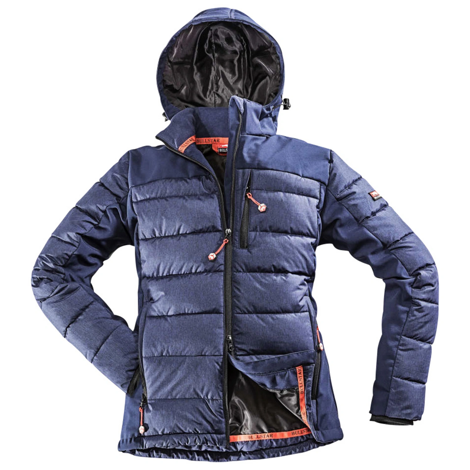 Jacke, für Damen, marine, Elastan/Polyester, Gr. L