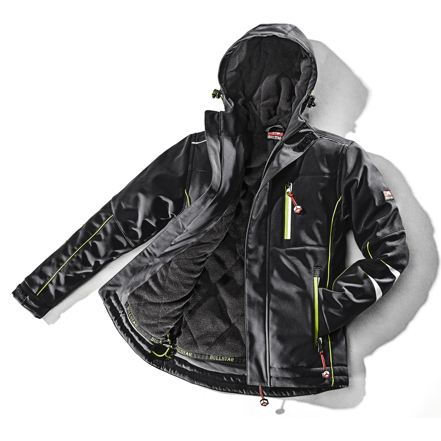 Jacke, schwarz, Elastan/Polyester, Gr. 170/176