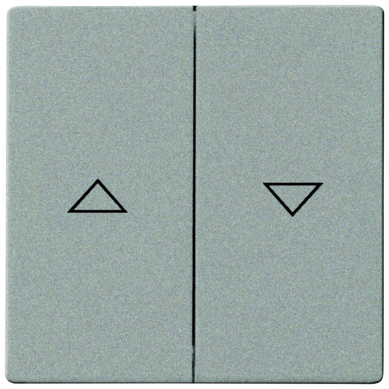 Jalousie-Wippe, BxH: 6,3 x 6,3 cm, alusilberfarben