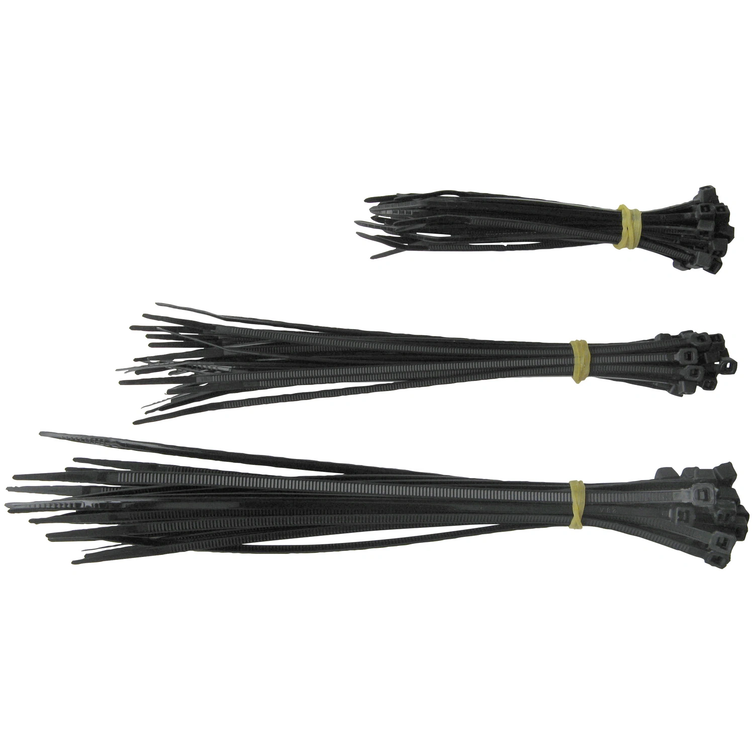 Kabelbinder-Set, Nylon, 75 Stück