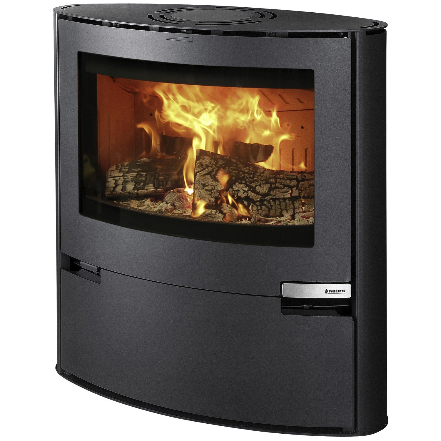 Kaminofen »Aduro 15«, schwarz, Stahl, 6,5 kW