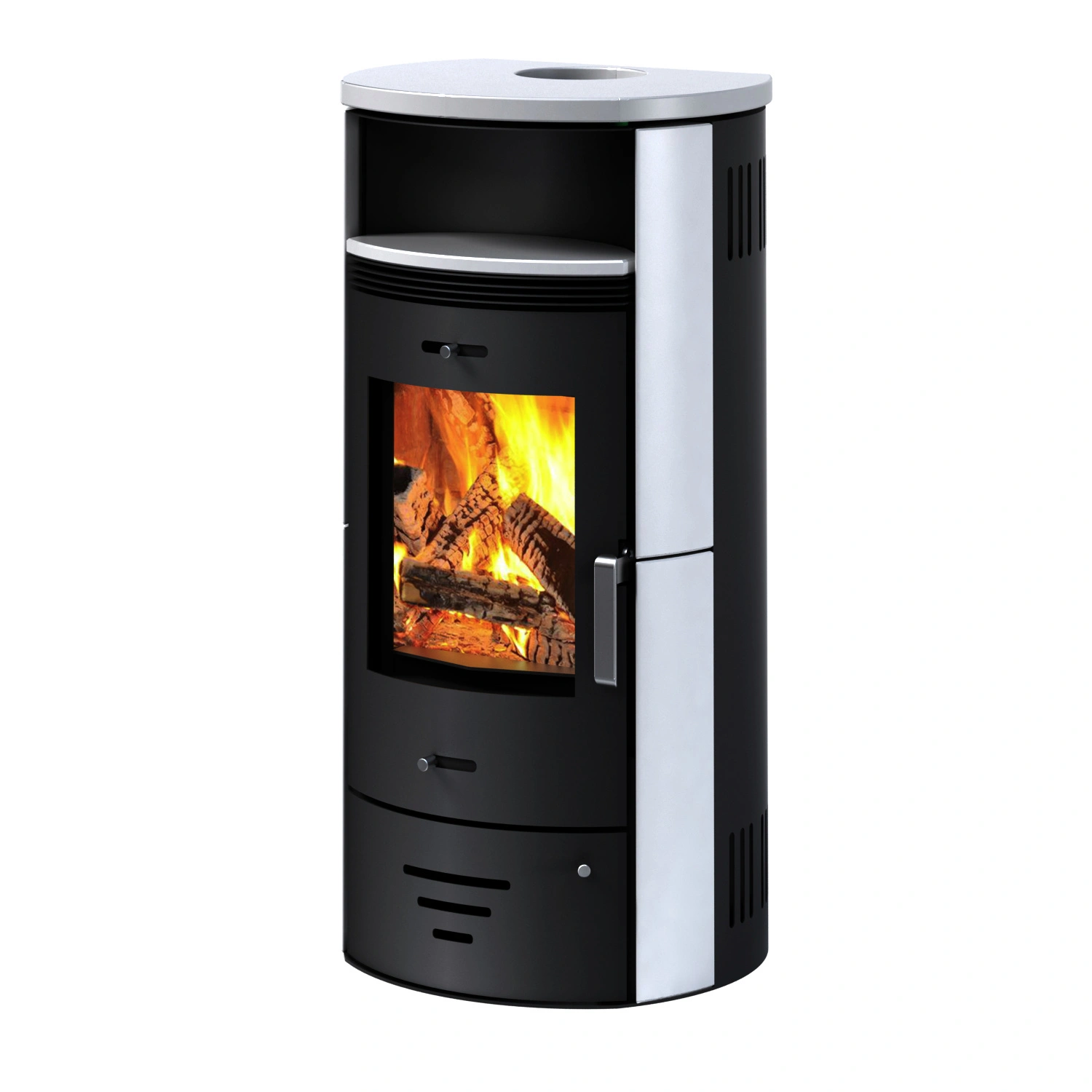 Kaminofen »Casablanca 3.0 Deluxe«, weiß, Keramik, 7,5 kW
