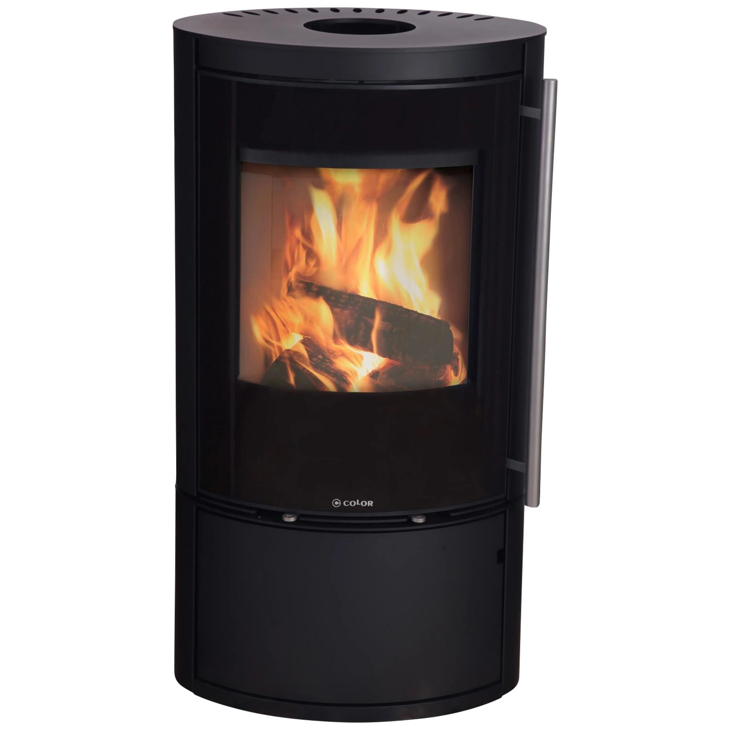 Kaminofen »Kolding«, schwarz, Stahl, 7 kW