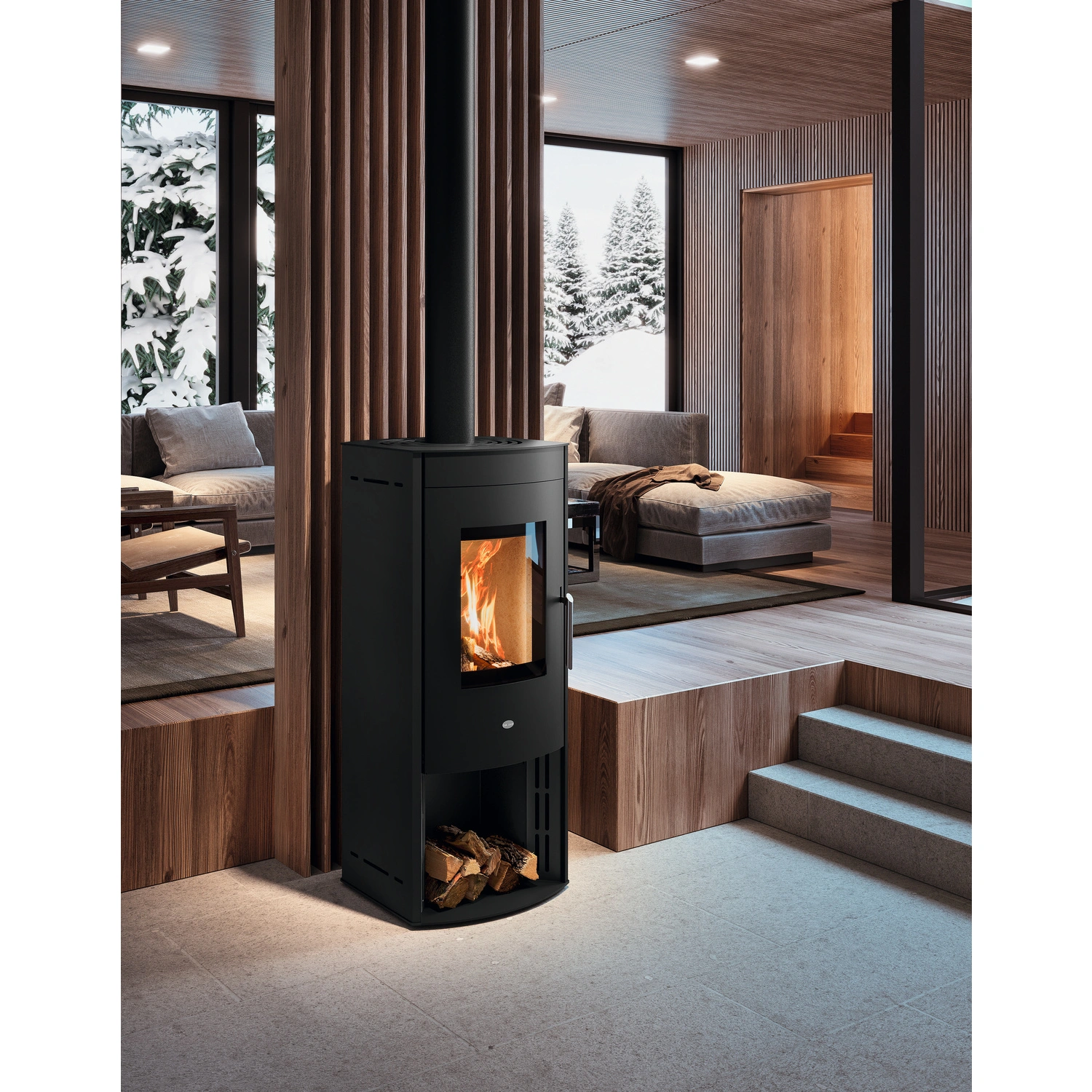 Kaminofen »Margherita«, Metall, 10,5 kW, Dauerbrand geeignet
