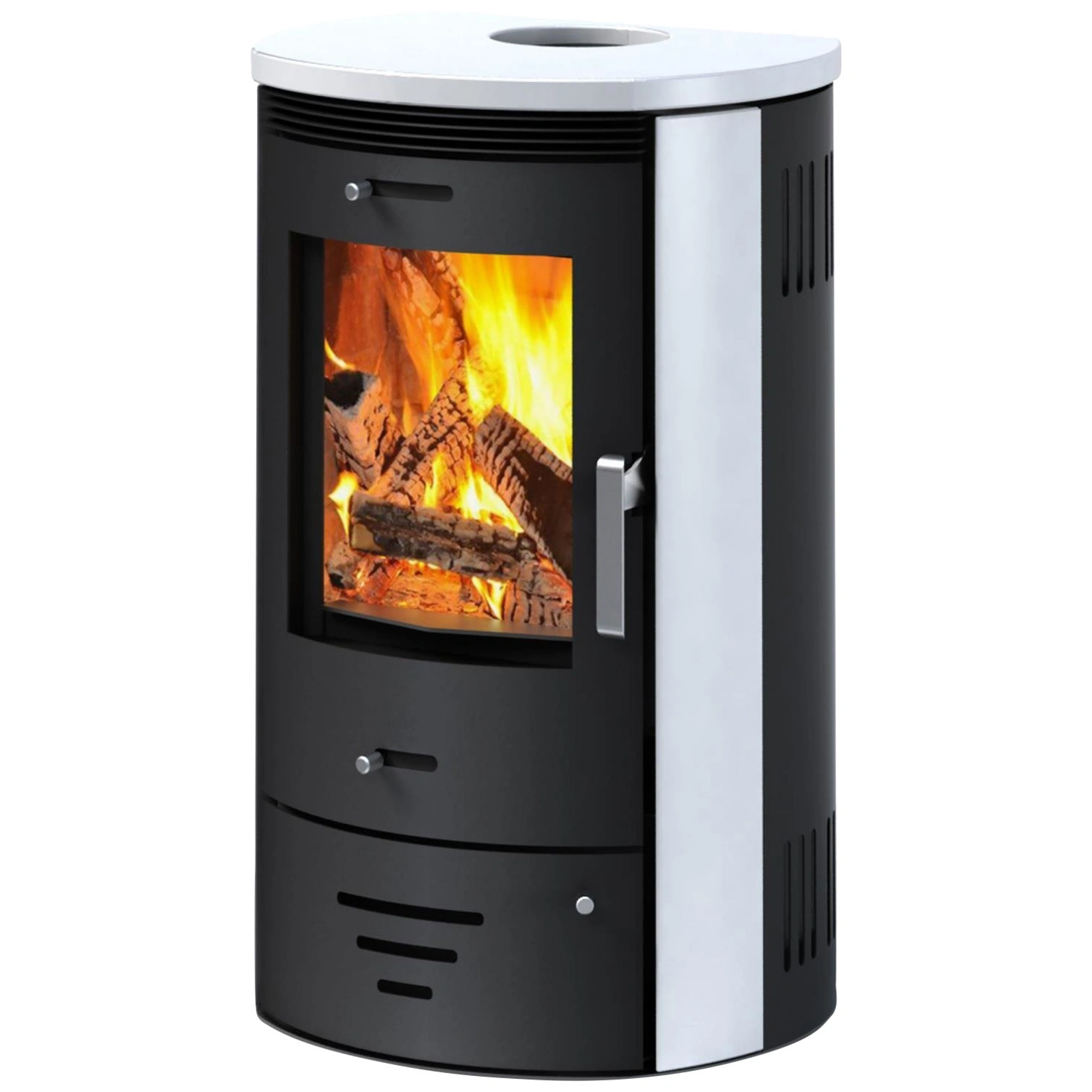 Kaminofen »Nador 3.0«, weiß, Keramik, 7,5 kW