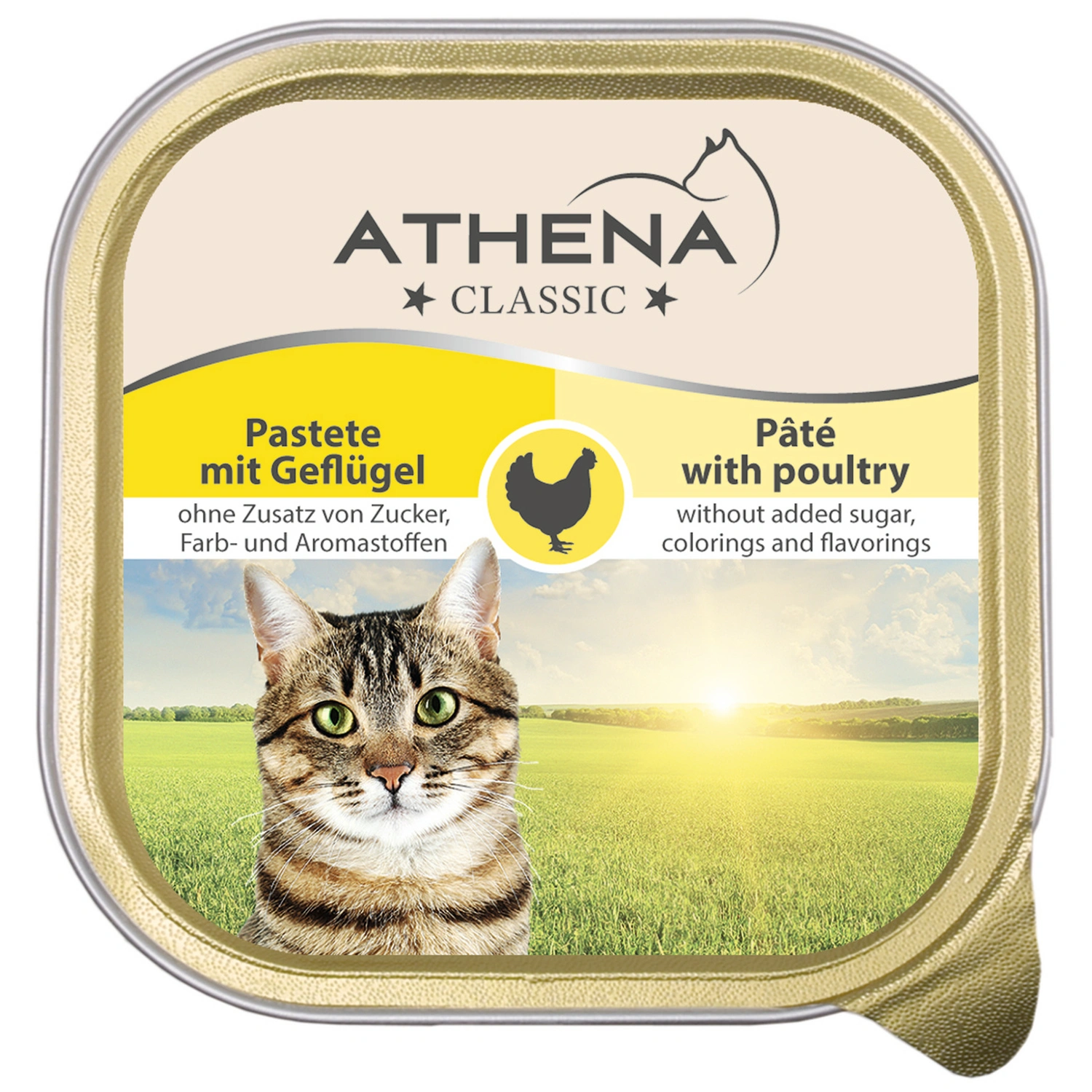 Katzen-Nassfutter, Geflügel, 100 g