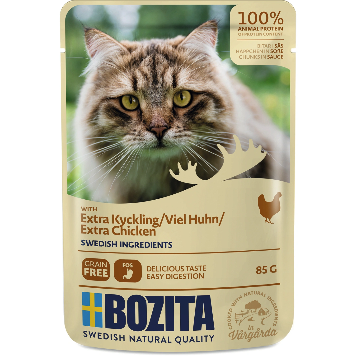 Katzen-Nassfutter, 12 Stück, je 65 g