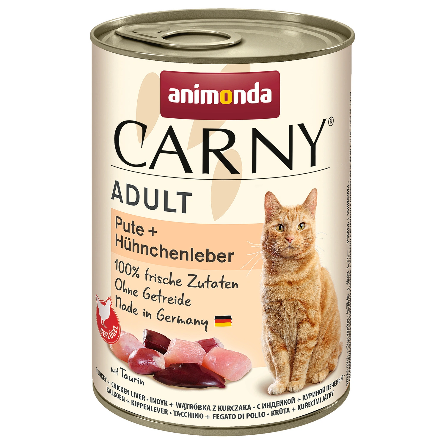 Katzen-Nassfutter »Carny«, Pute/Huhn, 400 g
