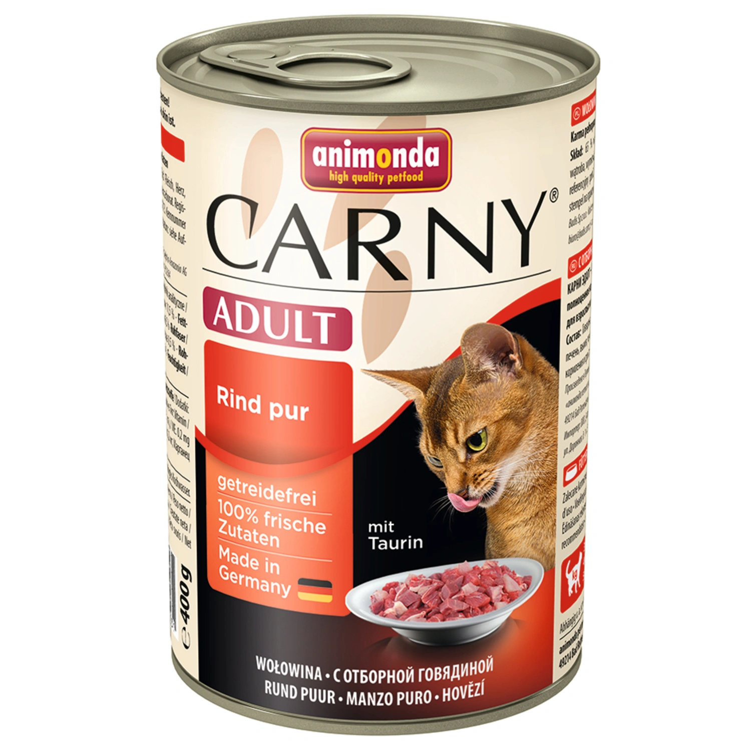 Katzen-Nassfutter »Carny«, Rind, 400 g