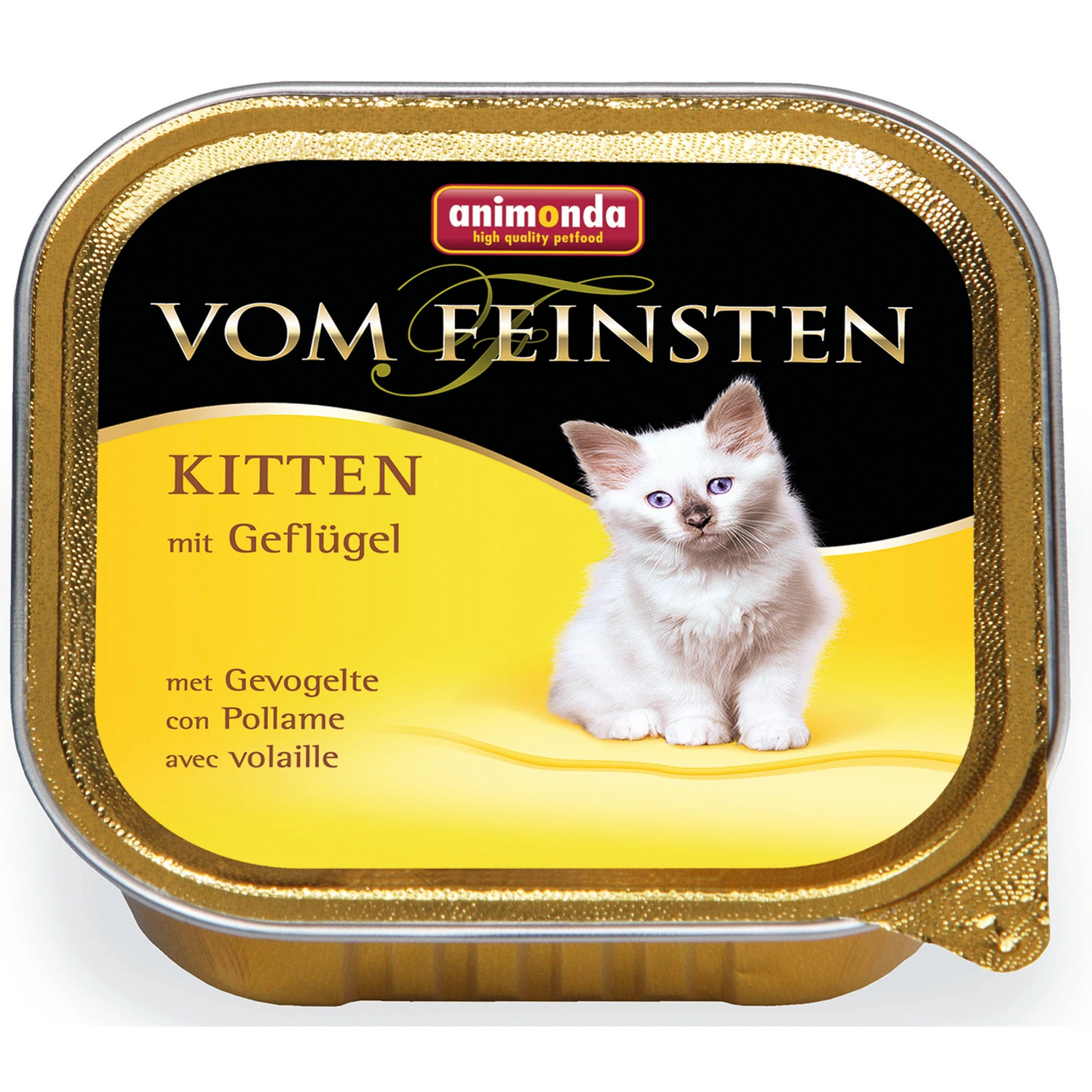 Katzen-Nassfutter »Kitten«, Geflügel, 100 g